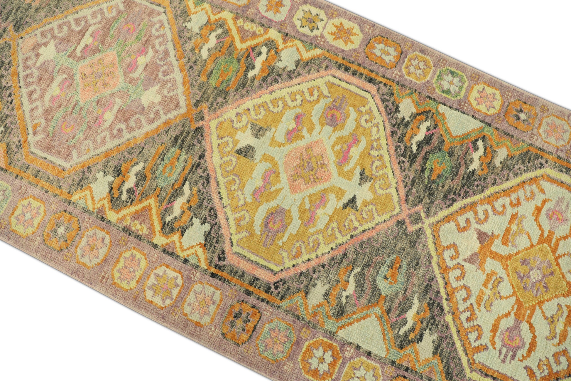 Turkish Oushak Rug 3'1" x 13'9" #723