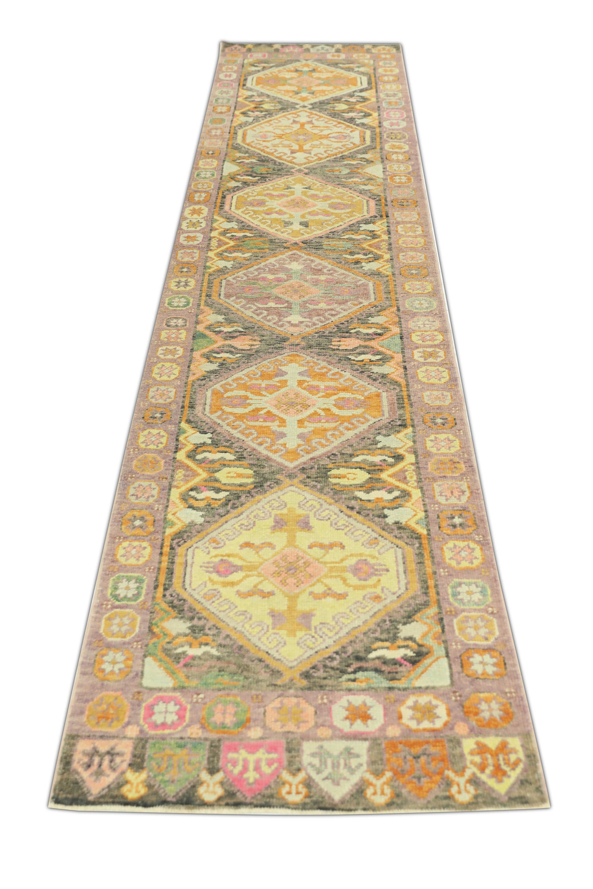 Turkish Oushak Rug 3'1" x 13'9" #723