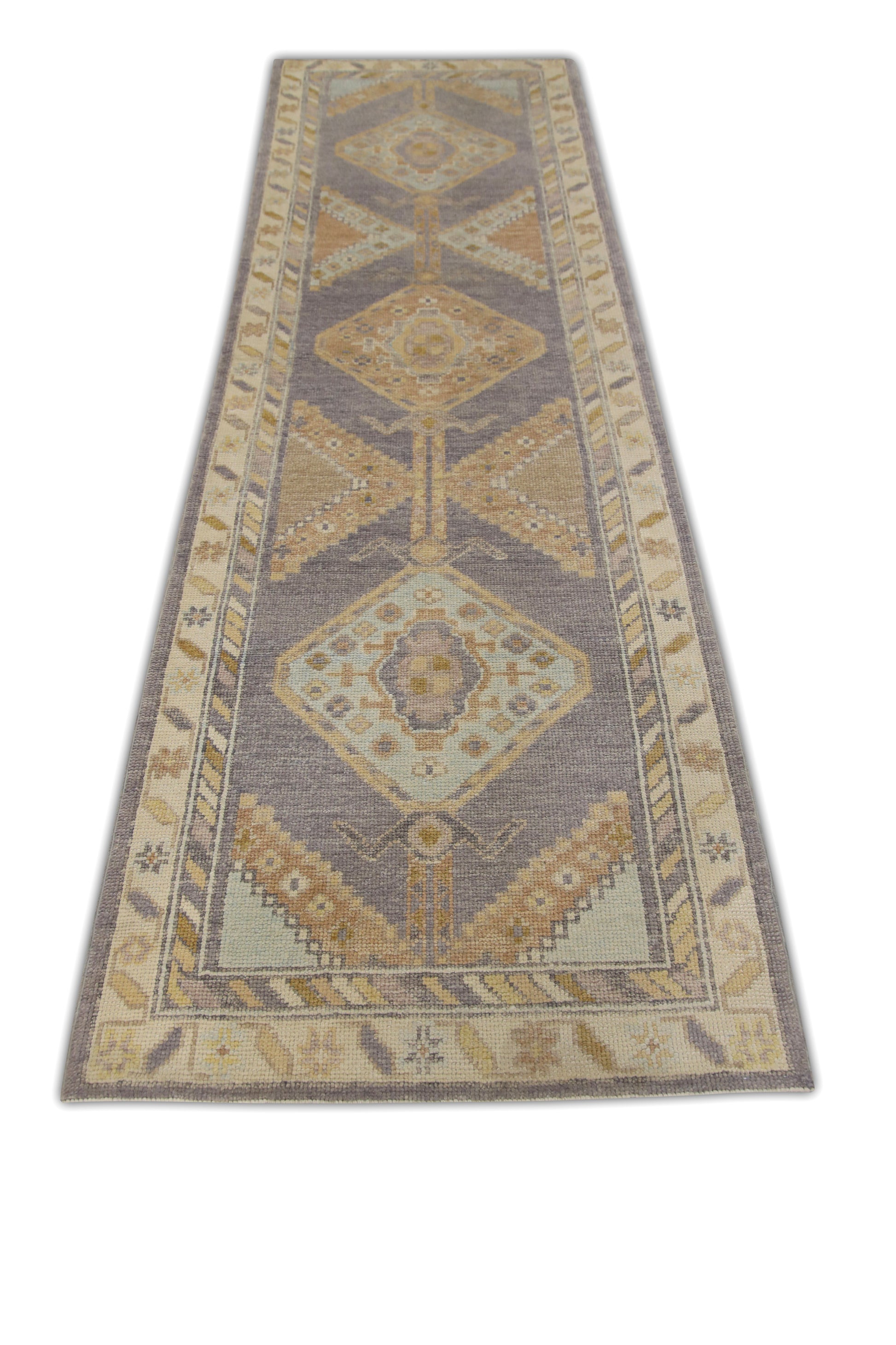 Turkish Oushak Rug 3'1" x 10'1" #6353