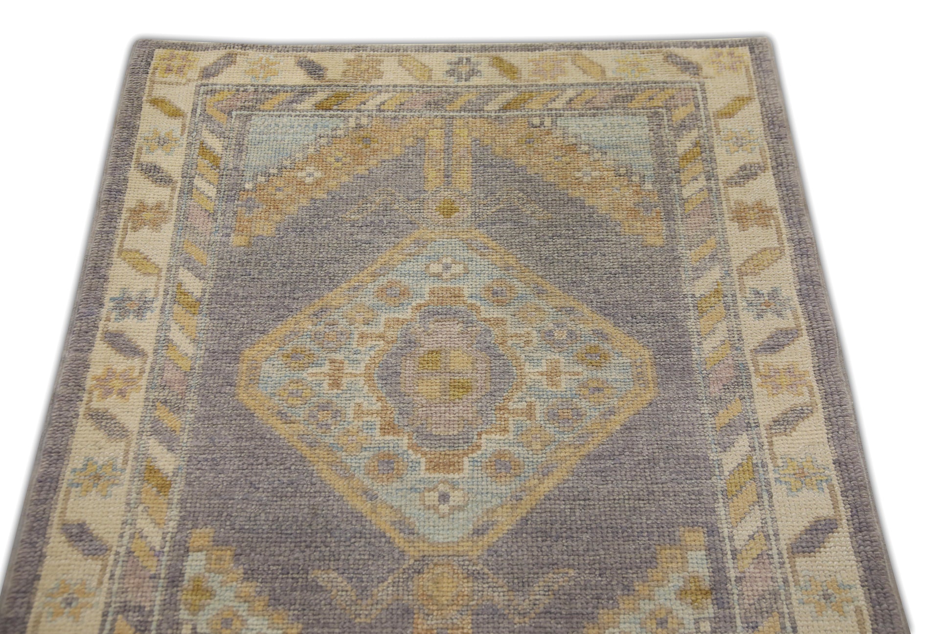 Turkish Oushak Rug 3'1" x 10'1" #6353
