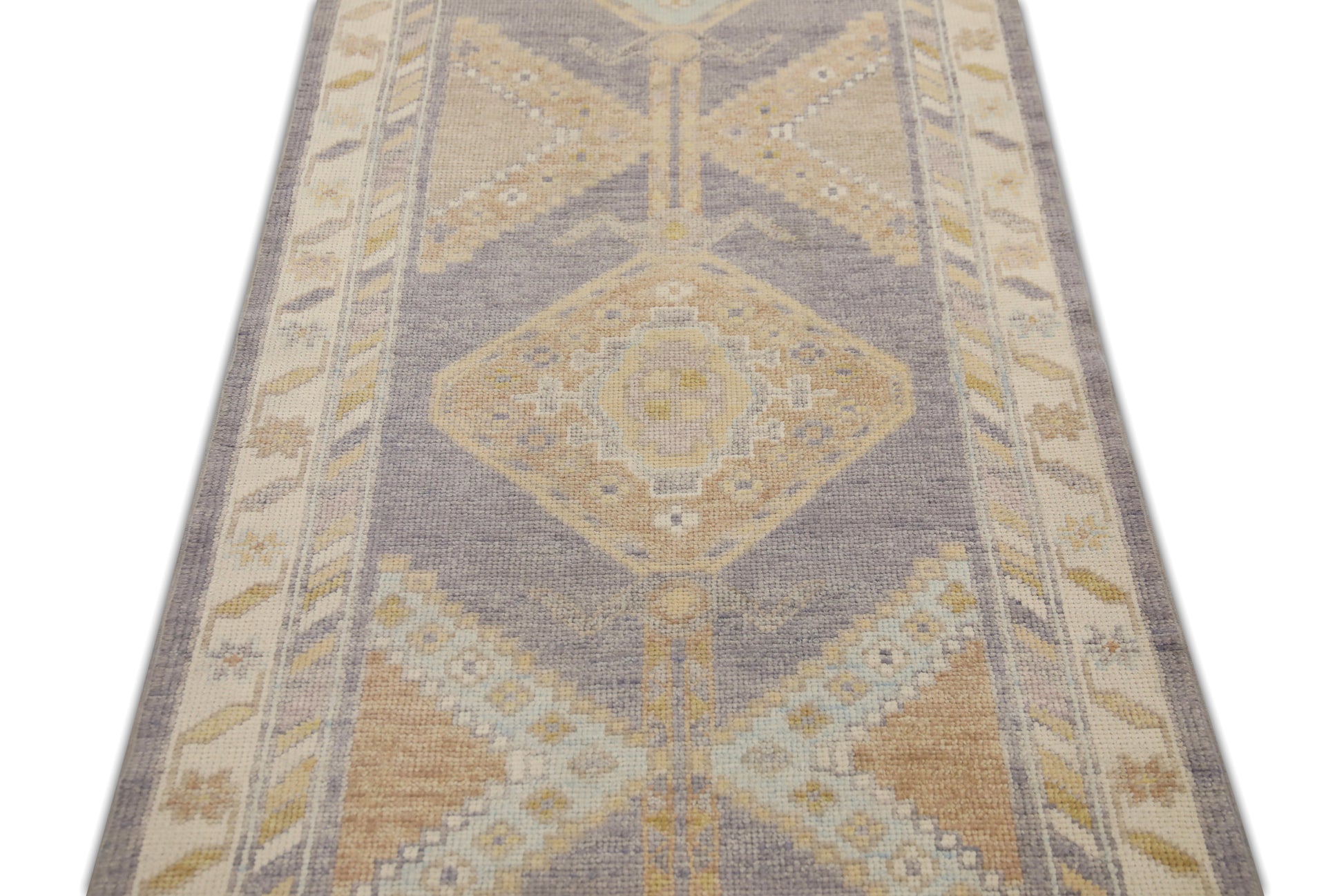 Turkish Oushak Rug 3'1" x 10'1" #6353