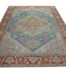 Turkish Antique Look Oushak Rug 10'4" x 14'3"  #5975