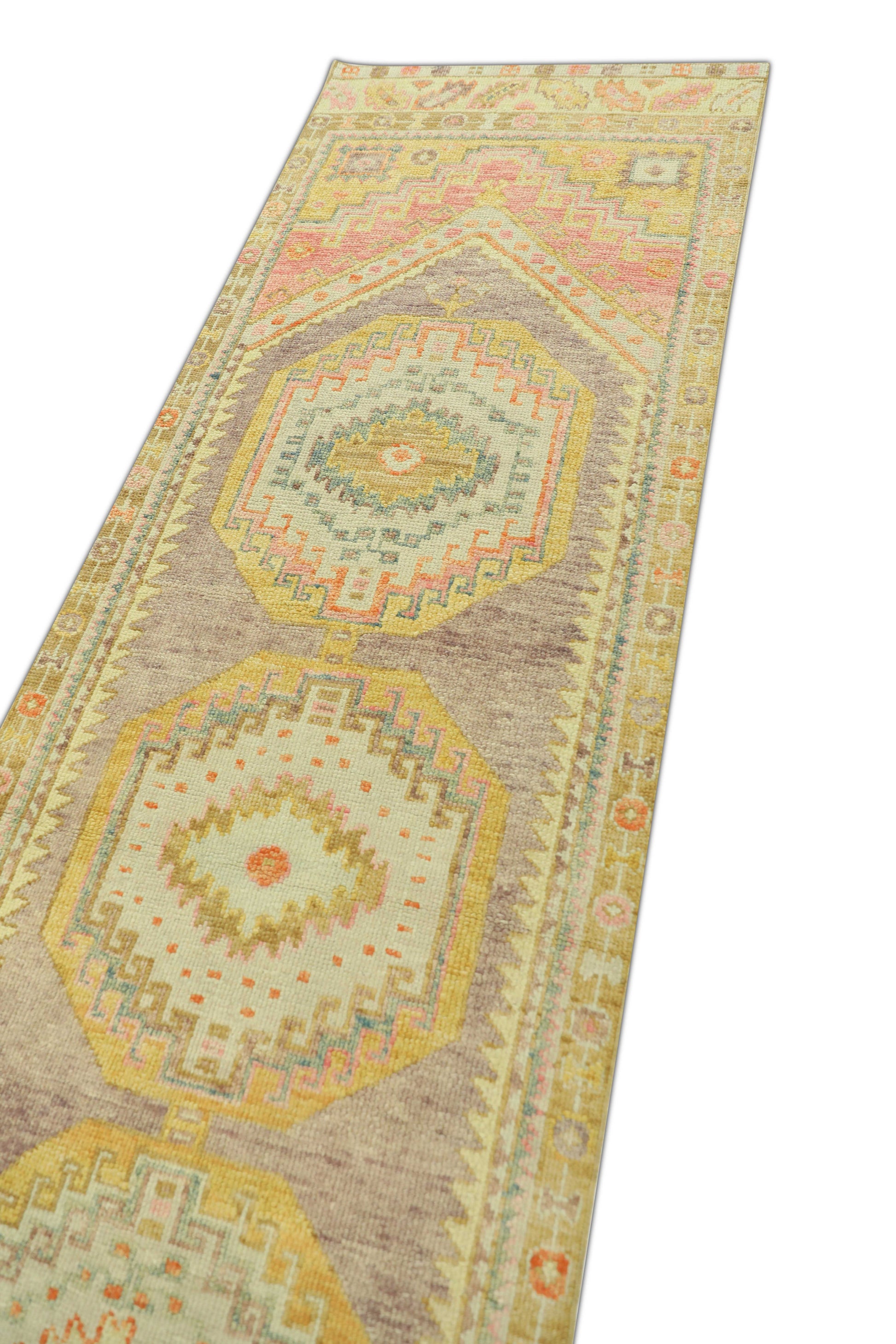 Turkish Oushak Rug 2'11" x 10'8" #736