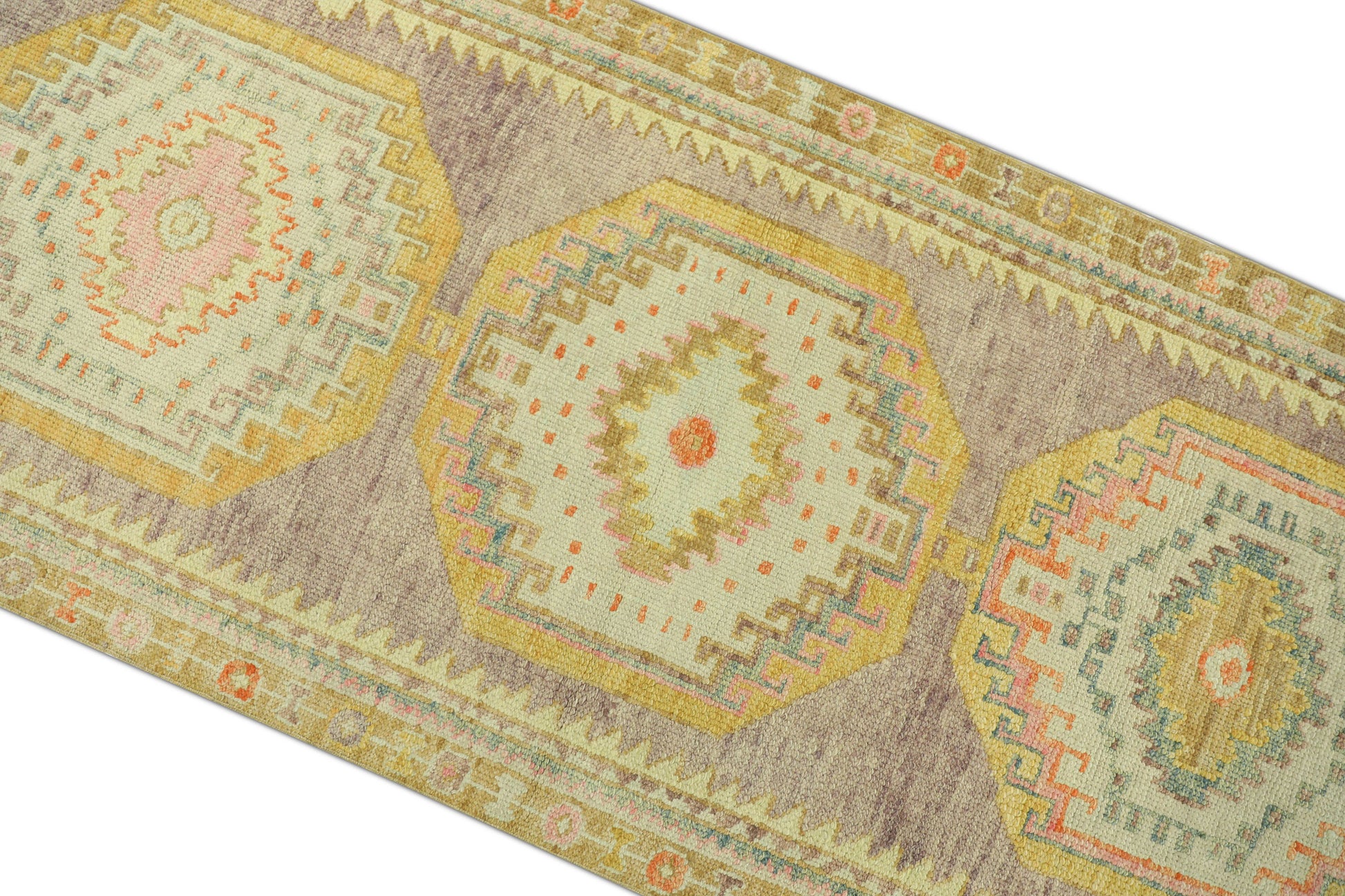 Turkish Oushak Rug 2'11" x 10'8" #736