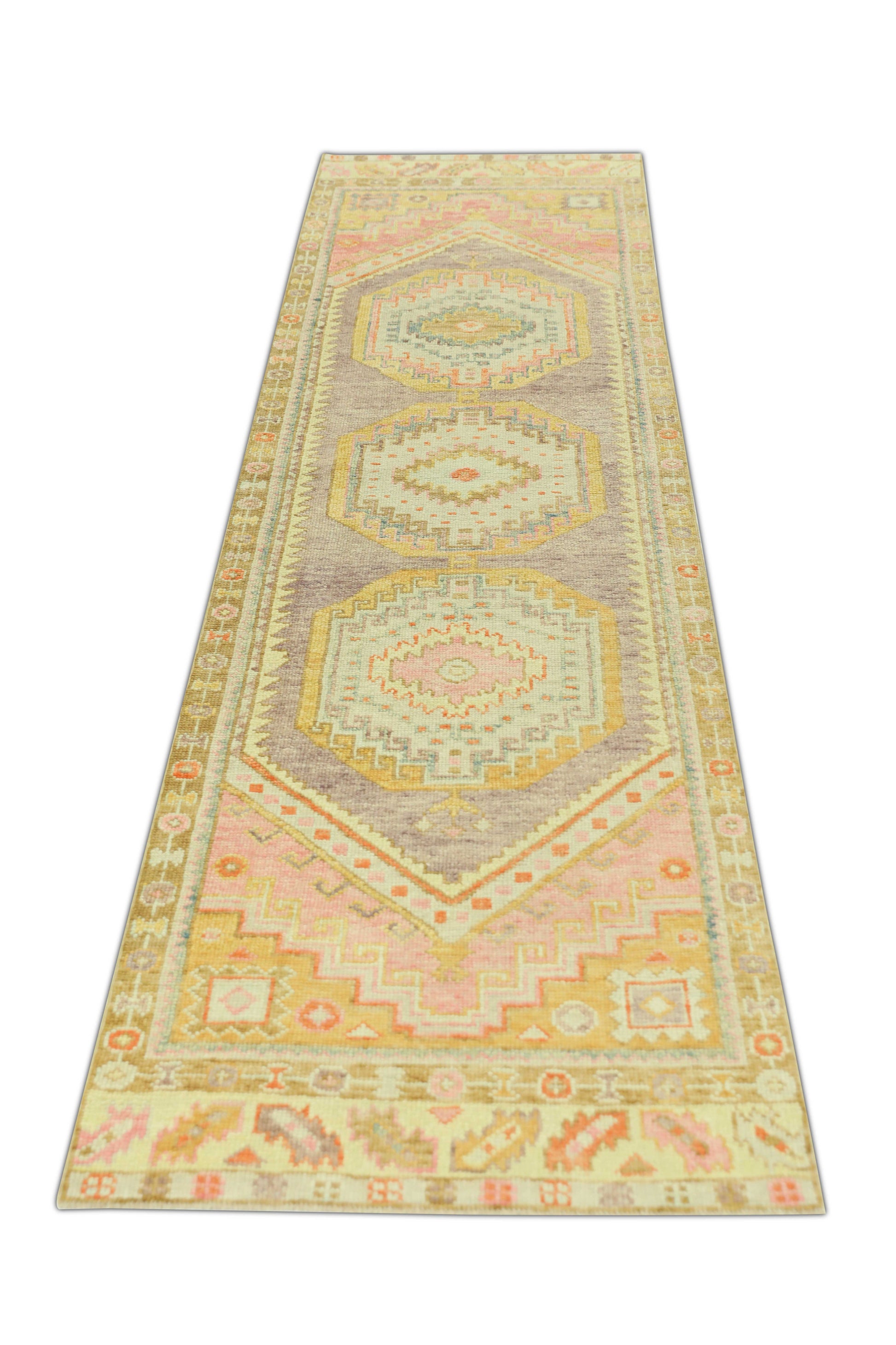 Turkish Oushak Rug 2'11" x 10'8" #736