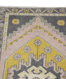 Oriental Hand Knotted Vintage Turkish Mini Rug 1'10" x 3'7" #8657