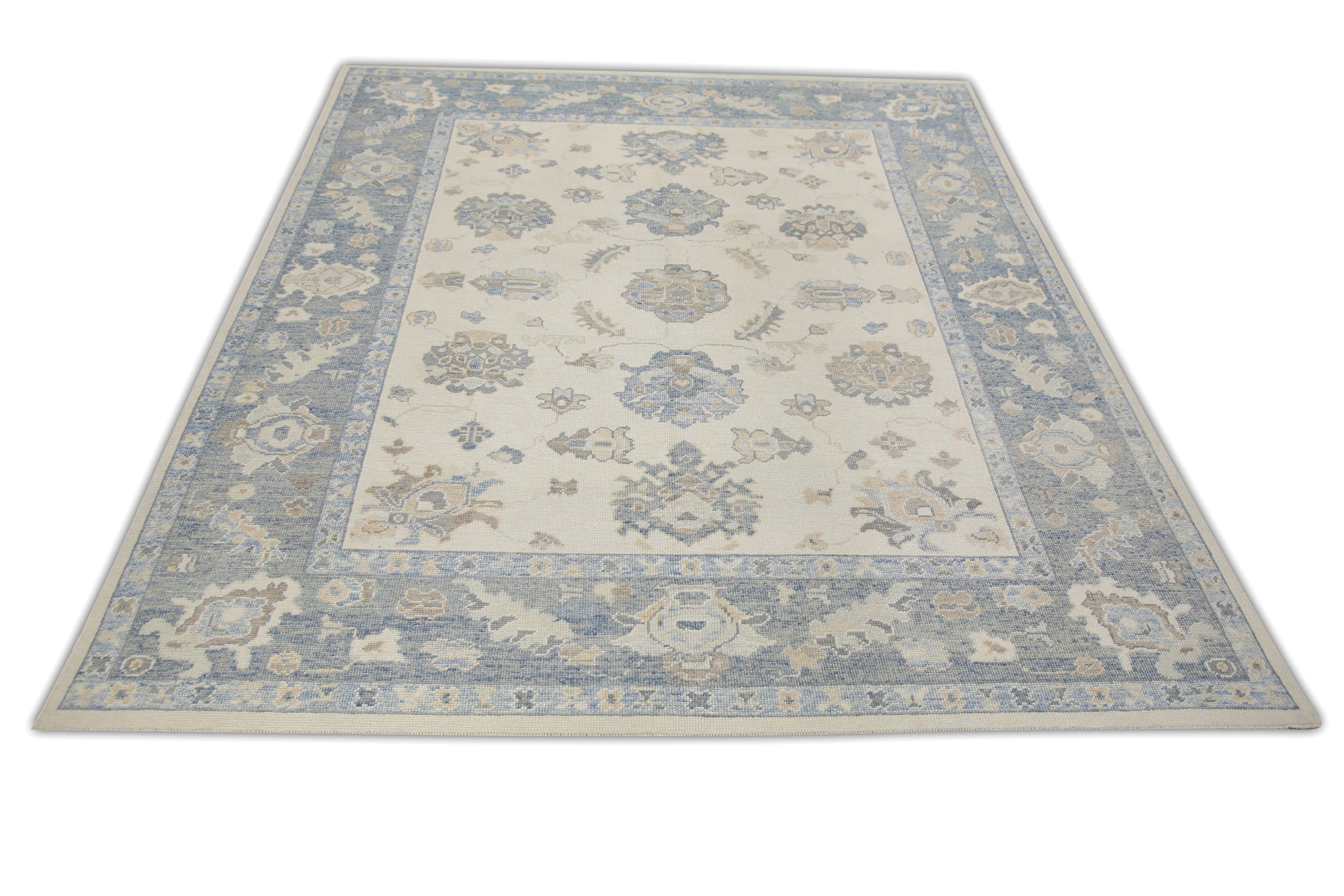Turkish Oushak Rug 8'5" x 9'11" #6992