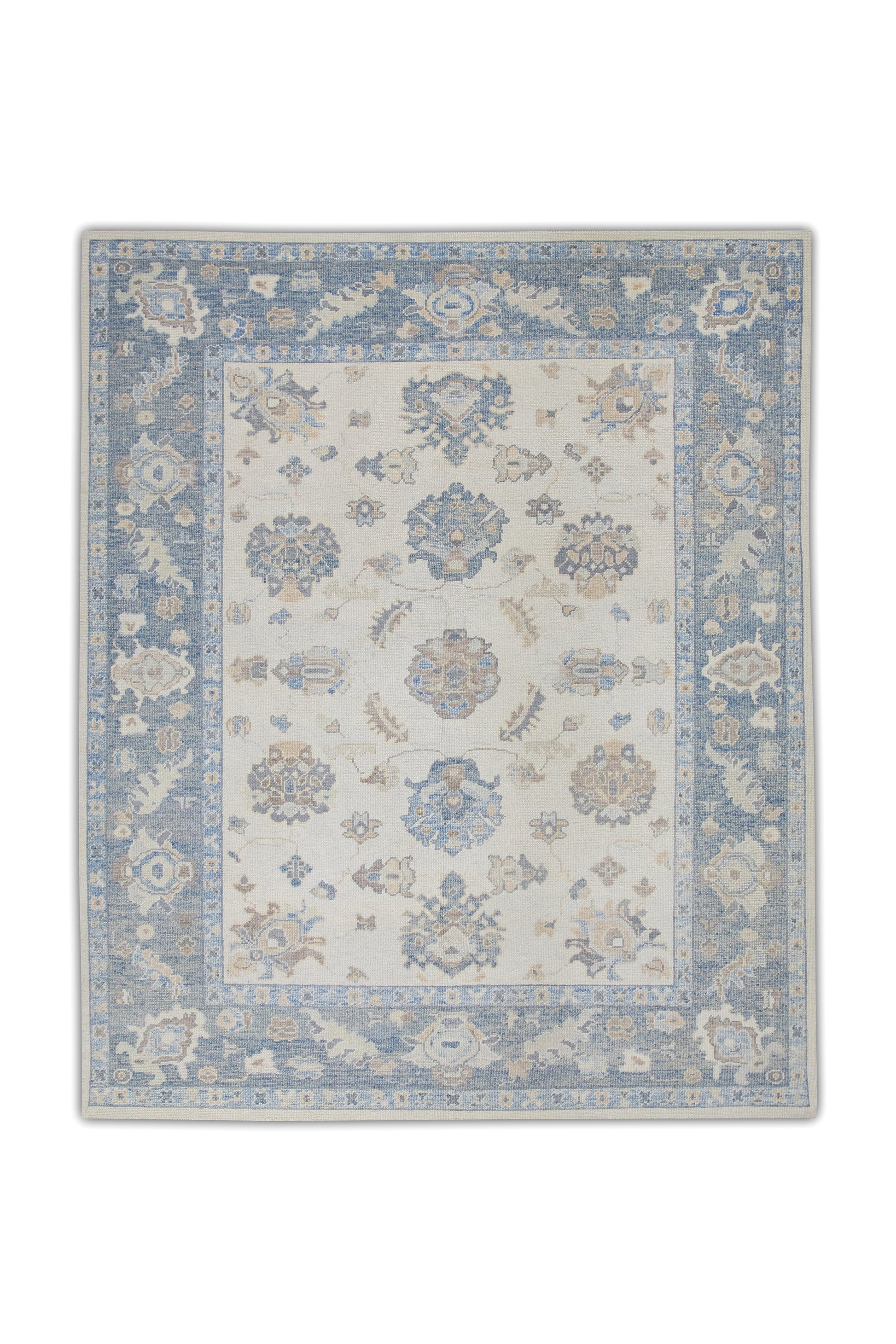 Turkish Oushak Rug 8'5" x 9'11" #6992