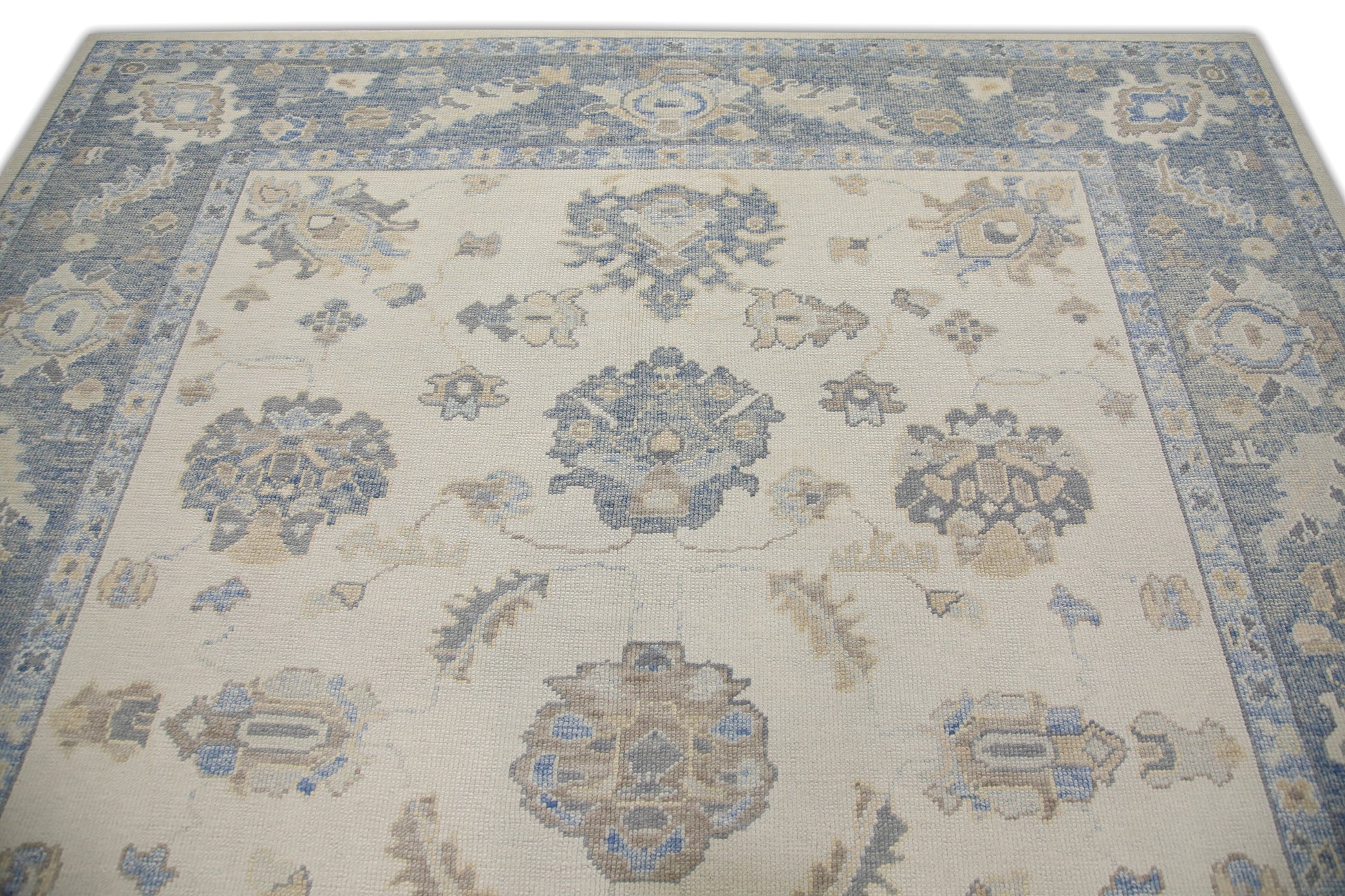 Turkish Oushak Rug 8'5" x 9'11" #6992