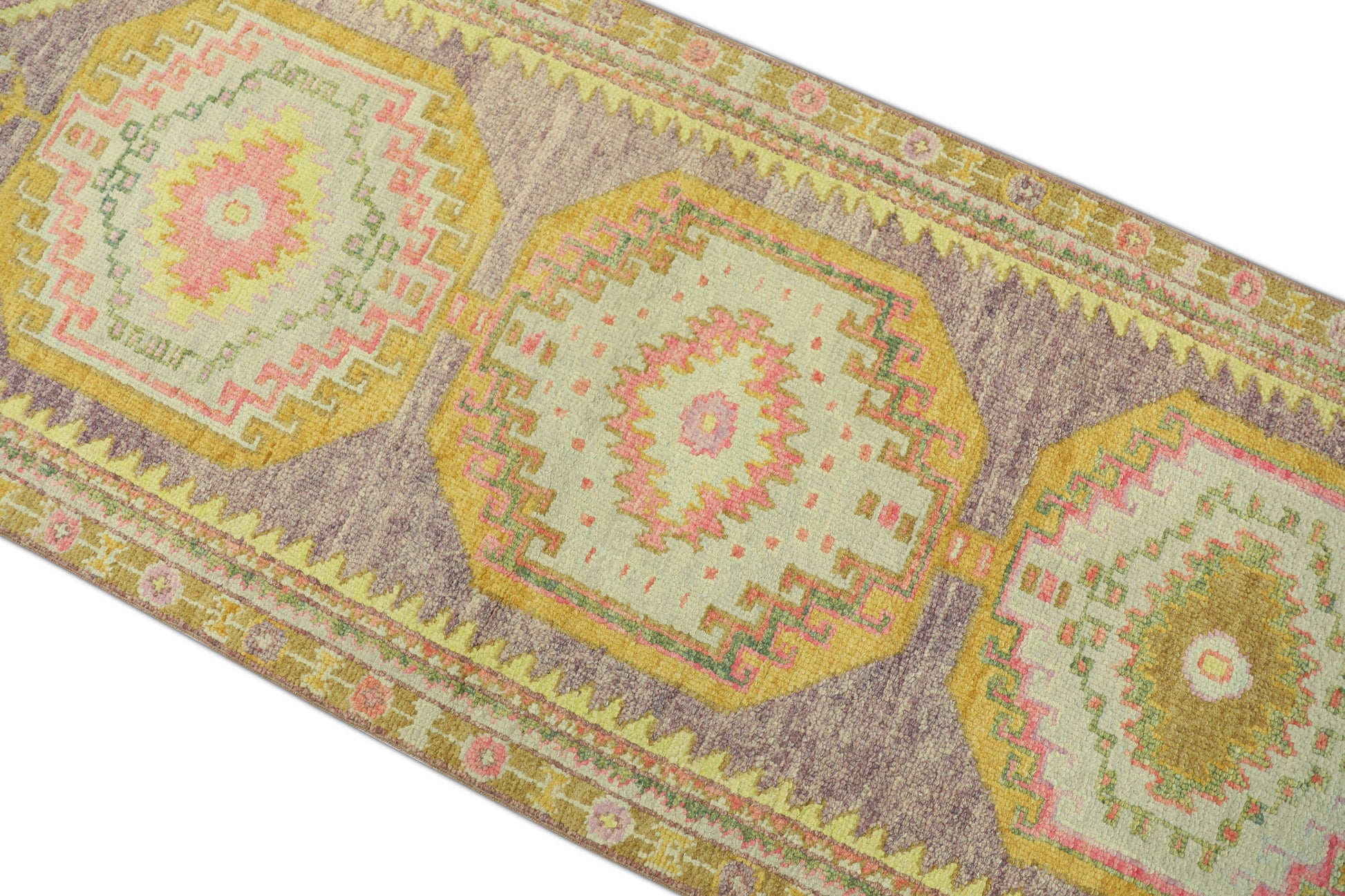 Turkish Oushak Rug 2'9" x 10'1" #748