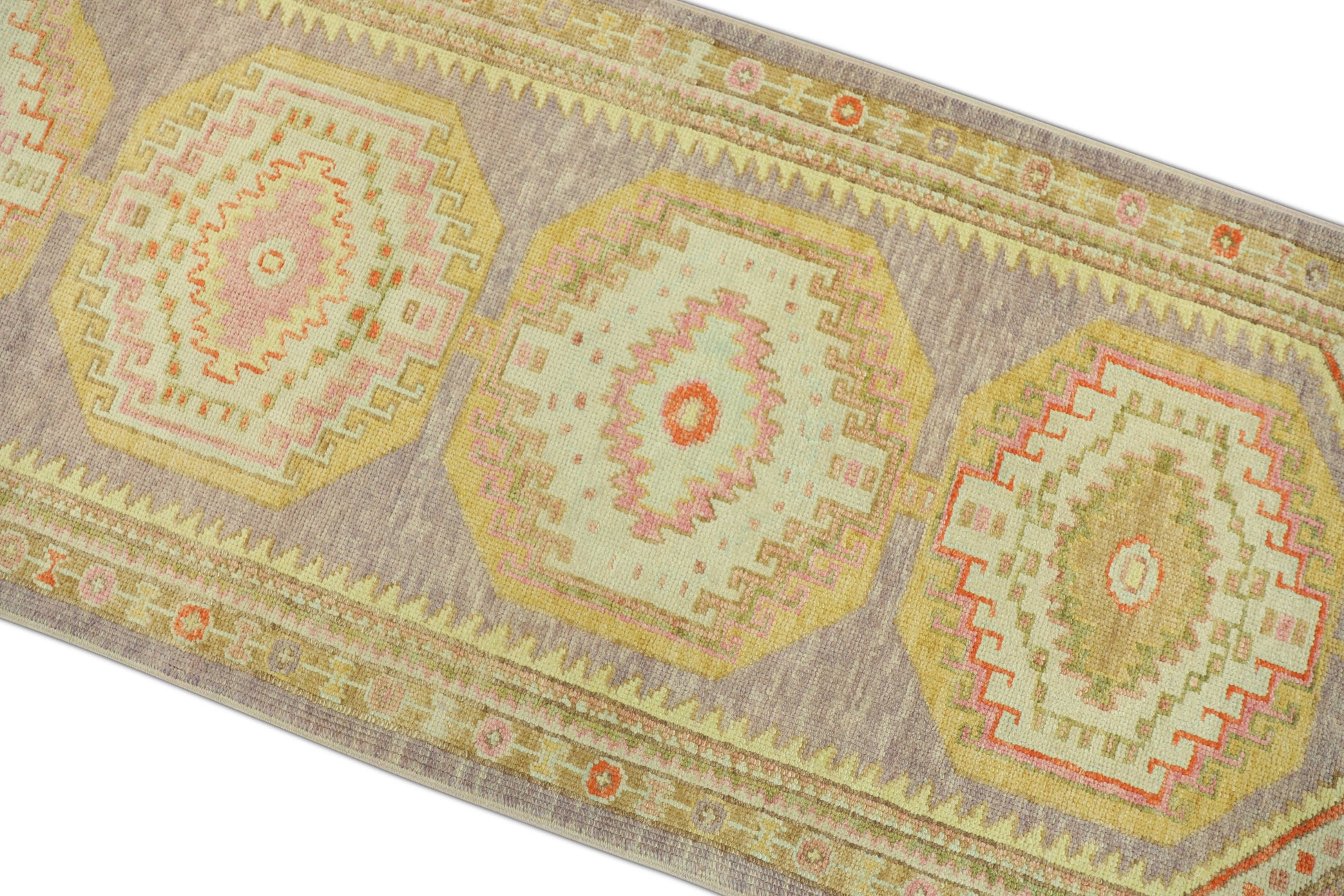 Turkish Oushak Rug 3' x 10'10" #747