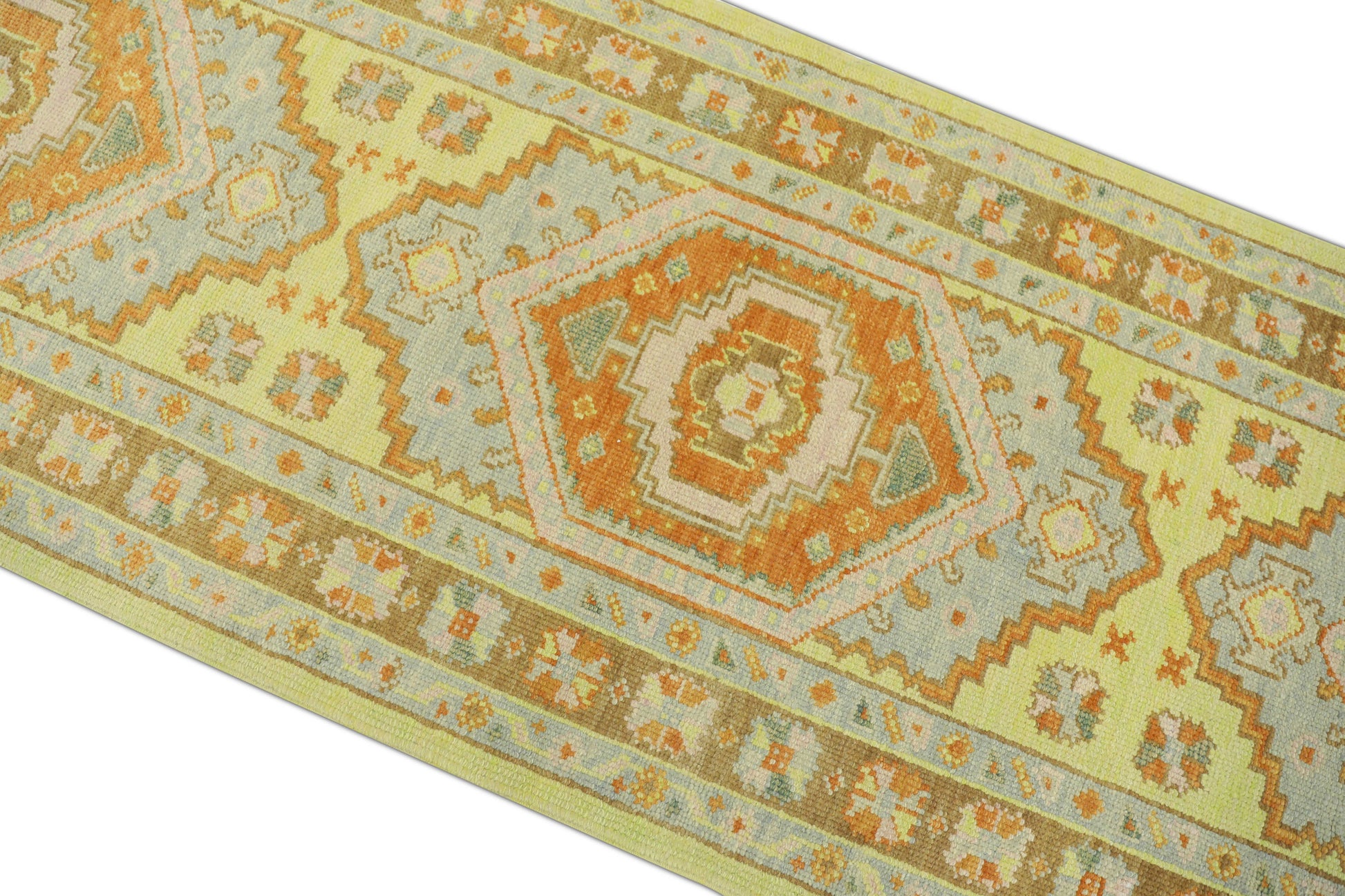 Turkish Oushak Rug 2'10" x 10'6" #749
