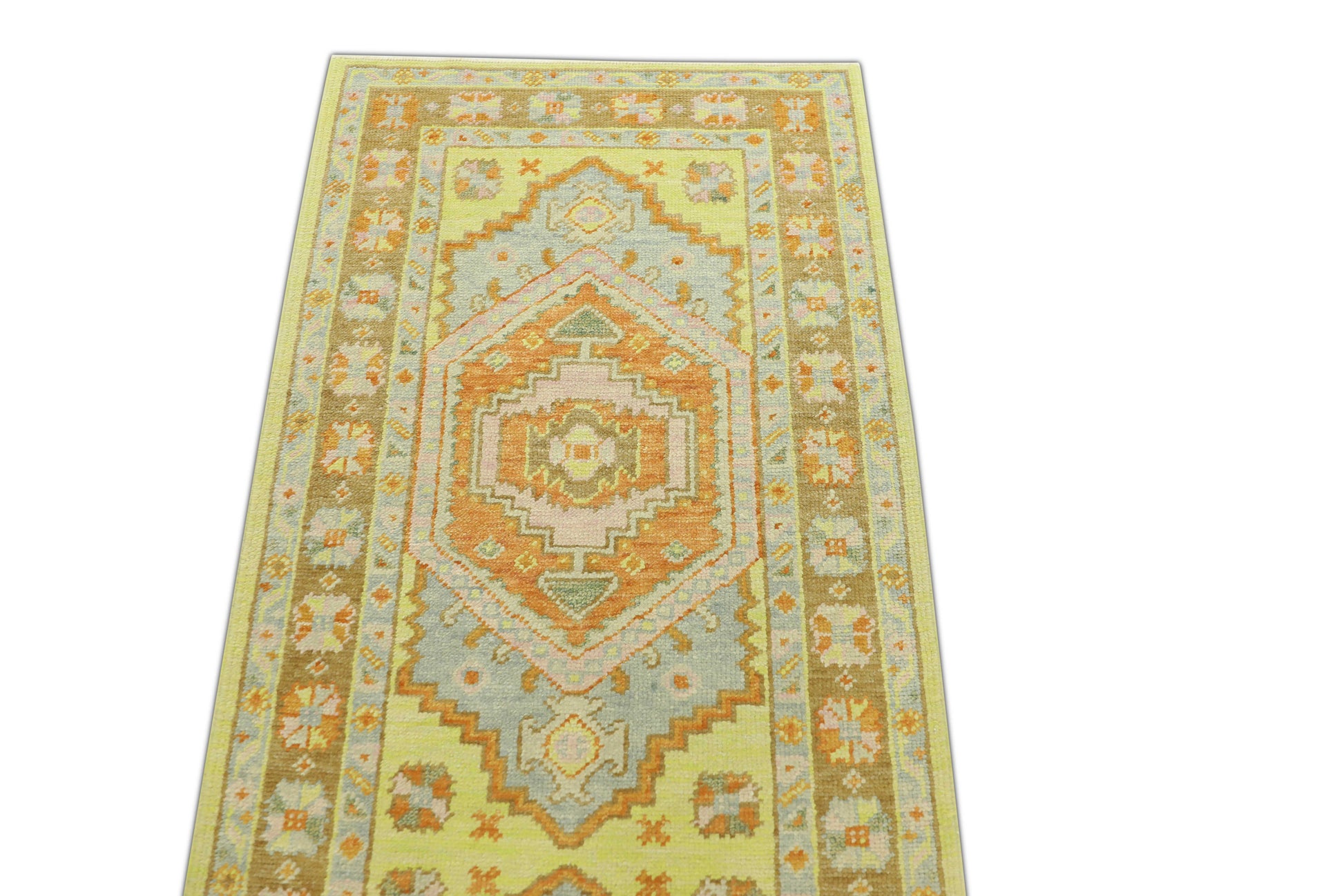 Turkish Oushak Rug 2'8" x 10'4" #752