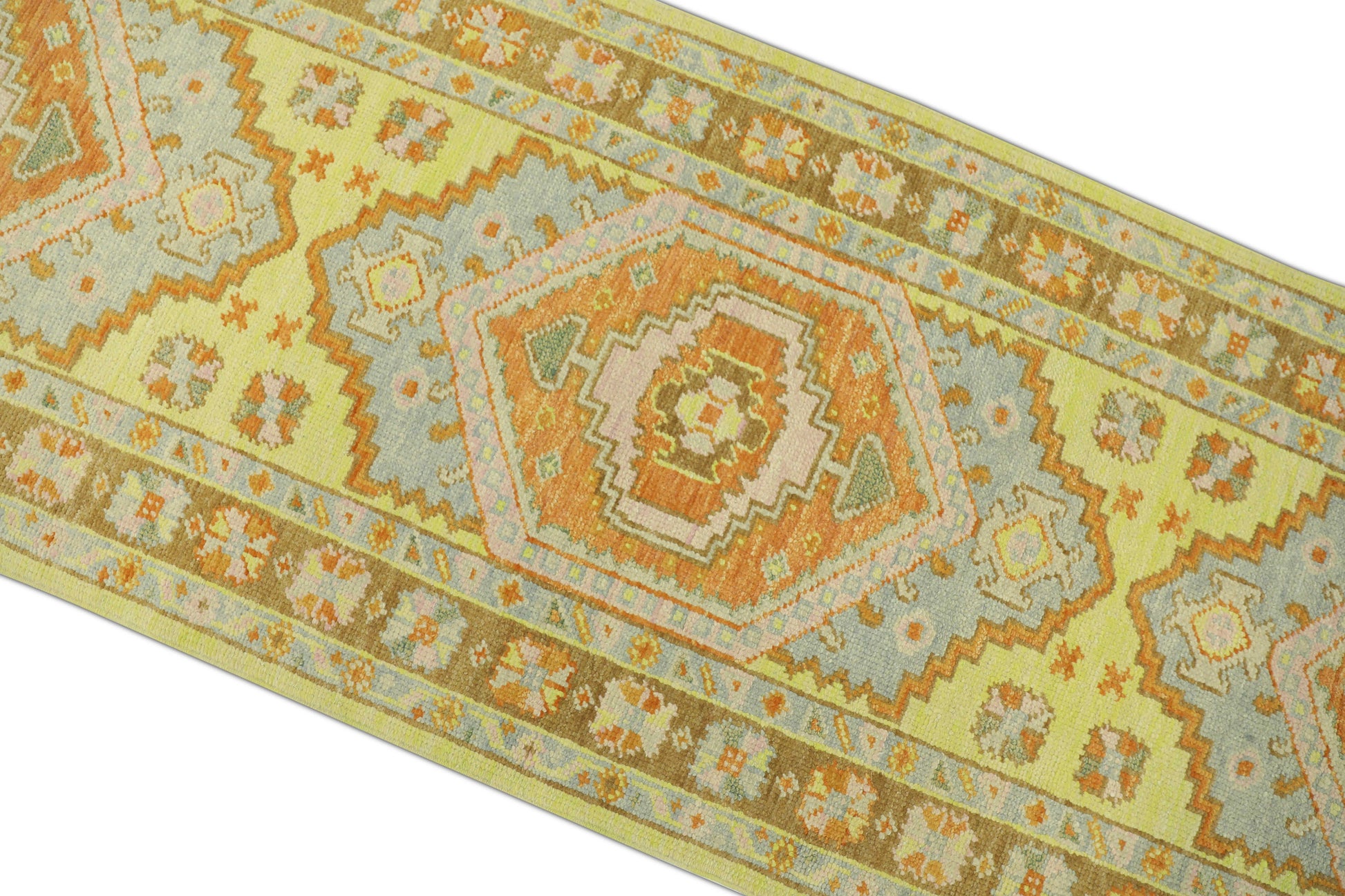 Turkish Oushak Rug 2'8" x 10'4" #752