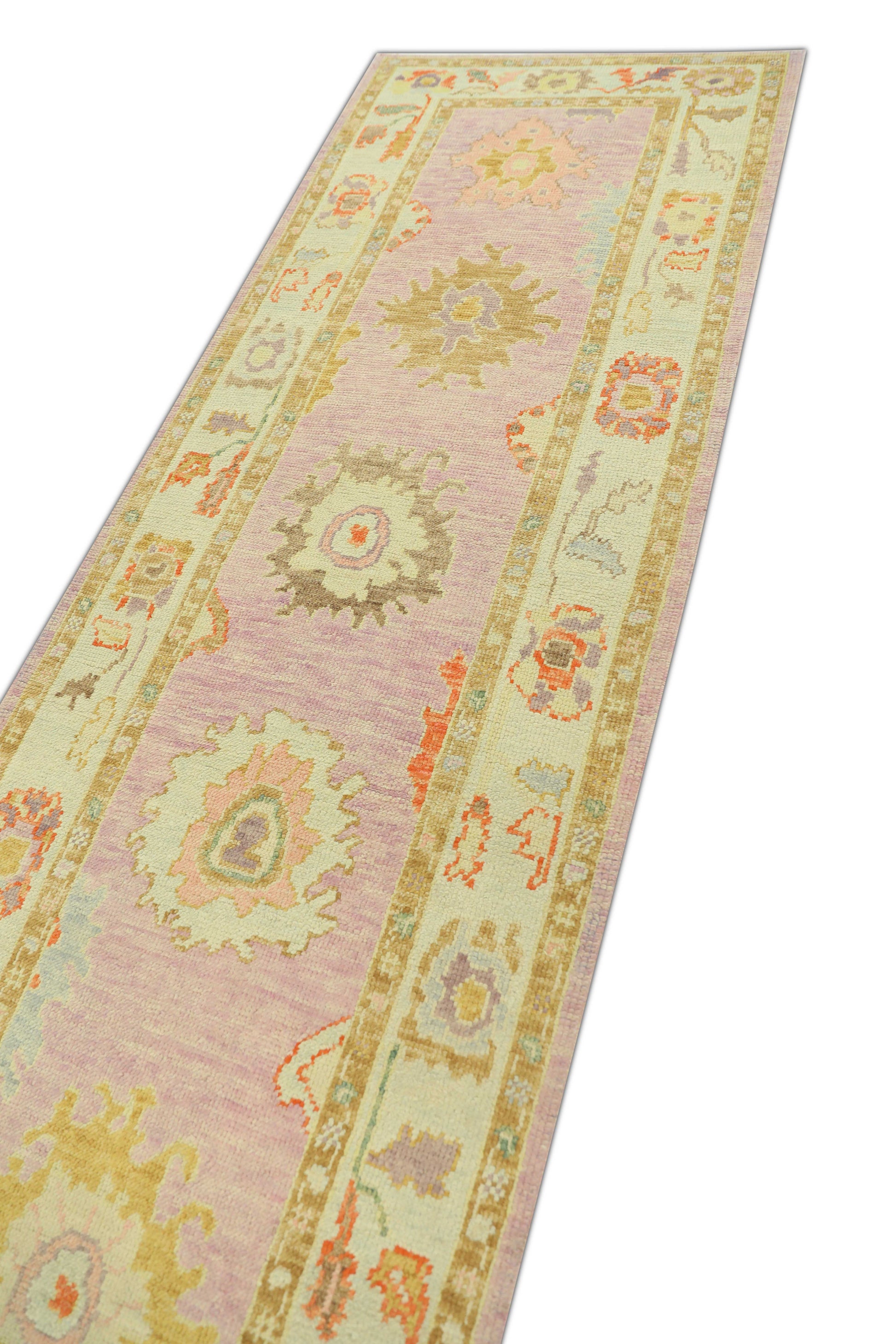 Turkish Oushak Rug 3' x 10'3" #759