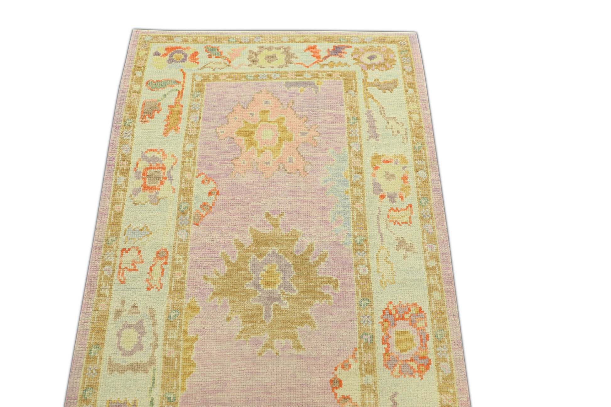 Turkish Oushak Rug 3' x 10'3" #759