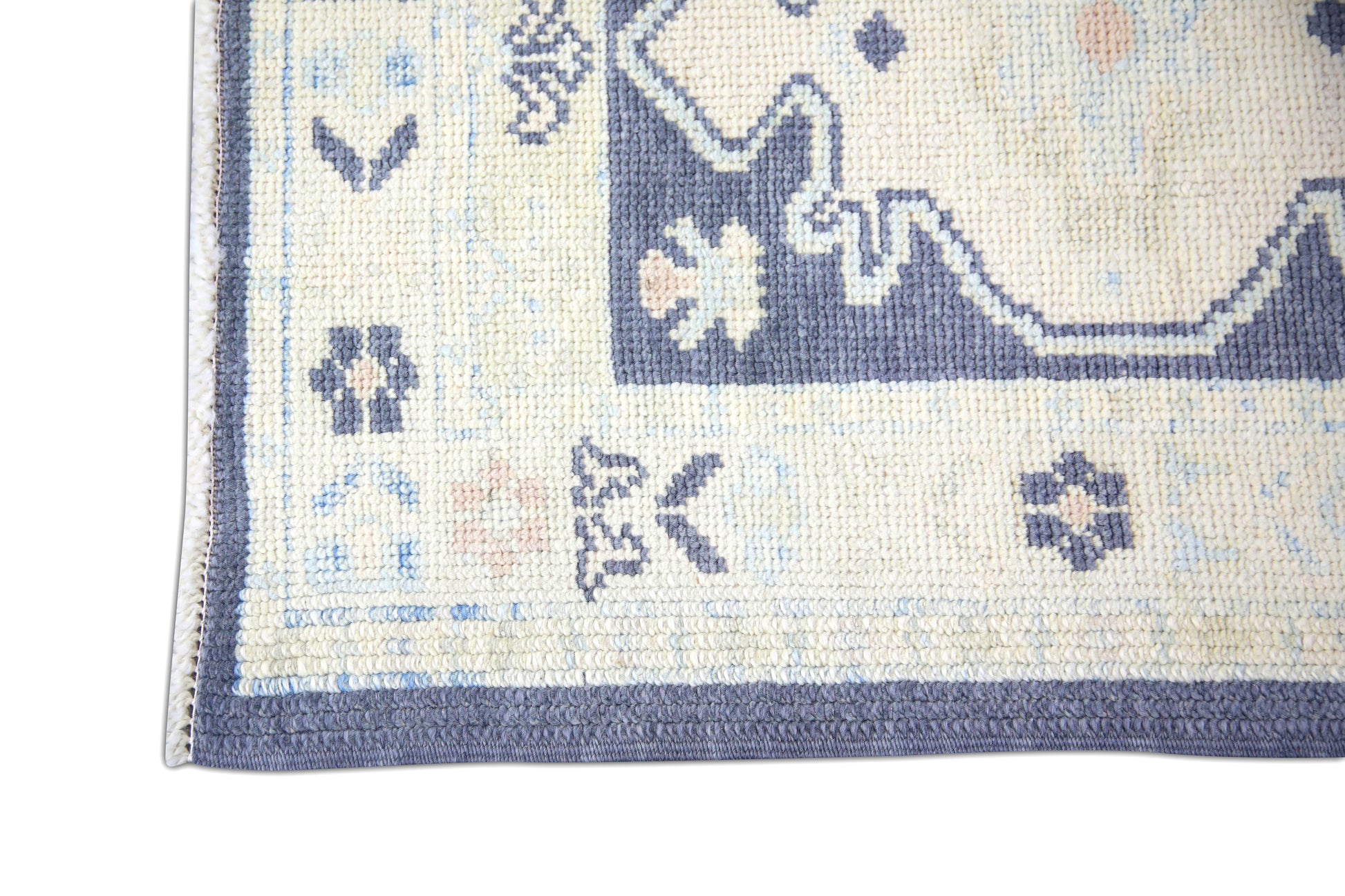 Turkish Oushak Rug 2'4" x 2'10" #5395
