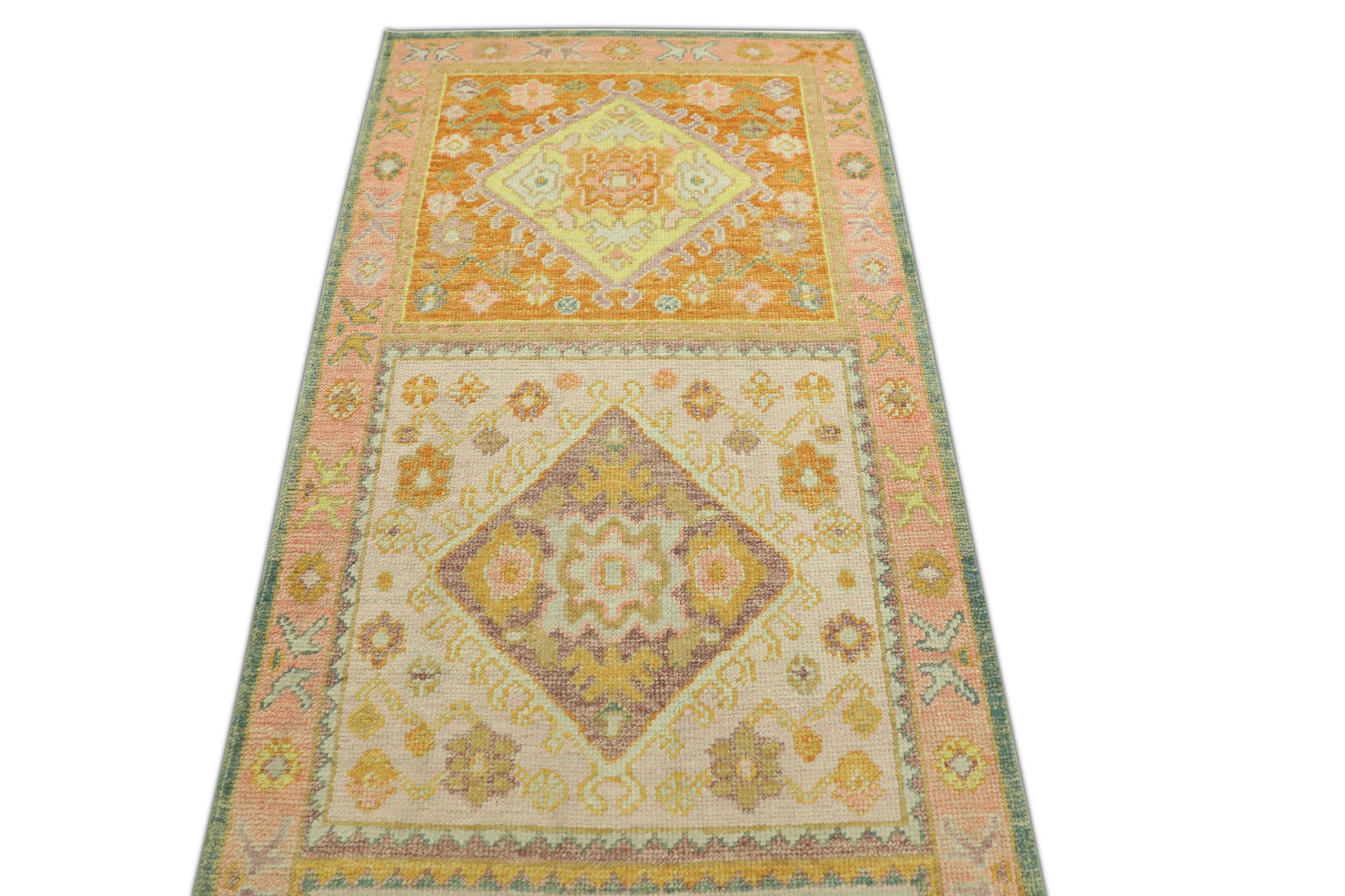 Turkish Oushak Rug 3'1" x 11'8" #642