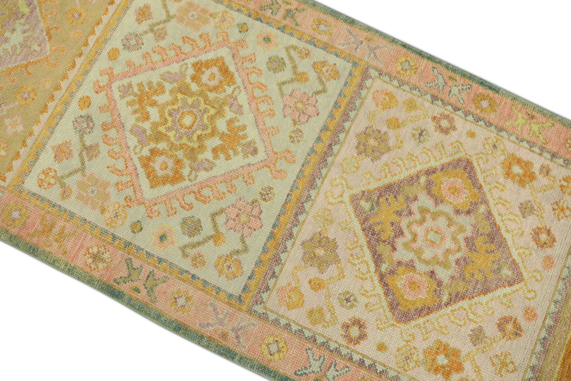 Turkish Oushak Rug 3'1" x 11'8" #642