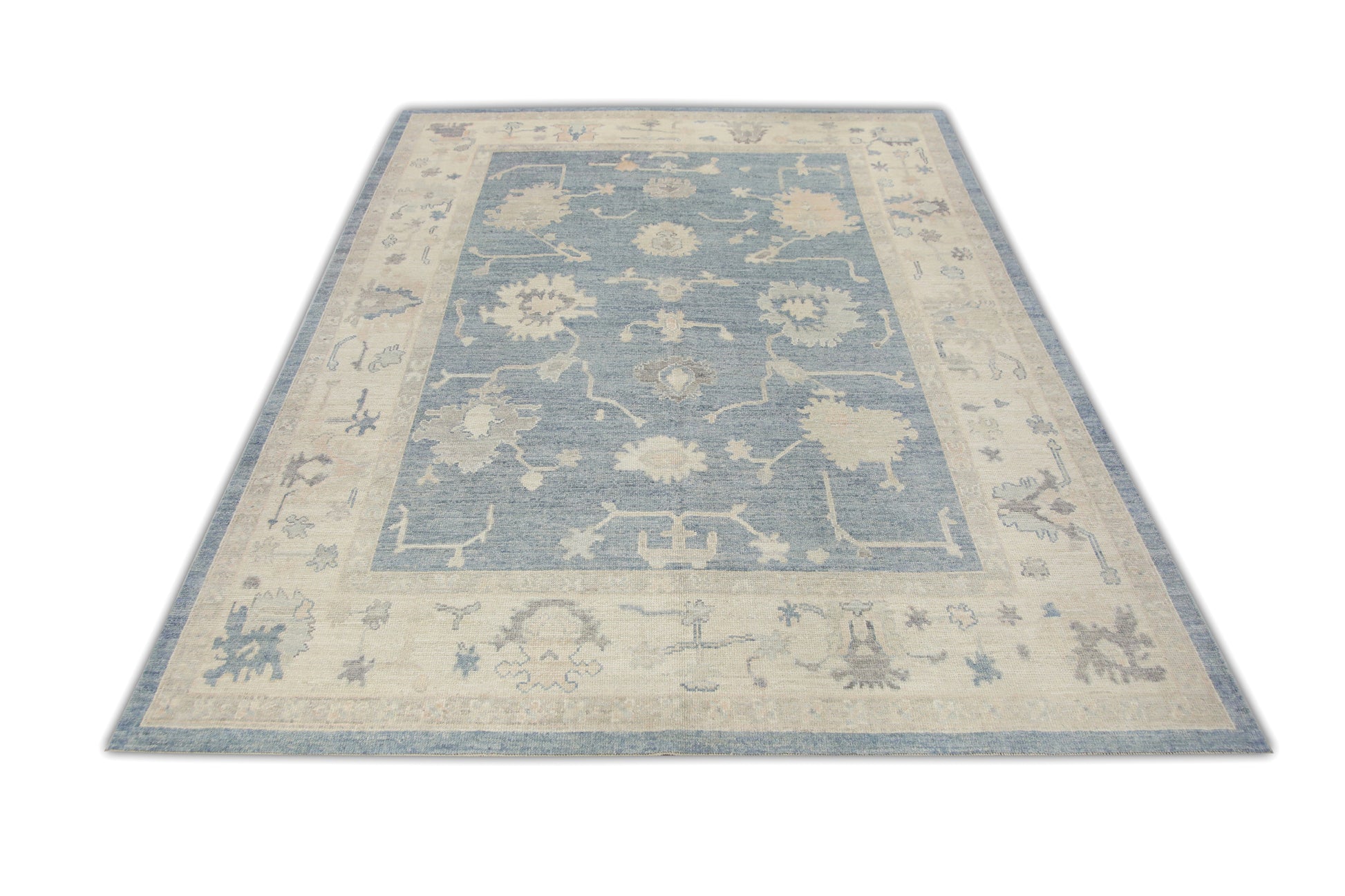 Turkish Oushak Rug 8'1" x 10'5" #6757