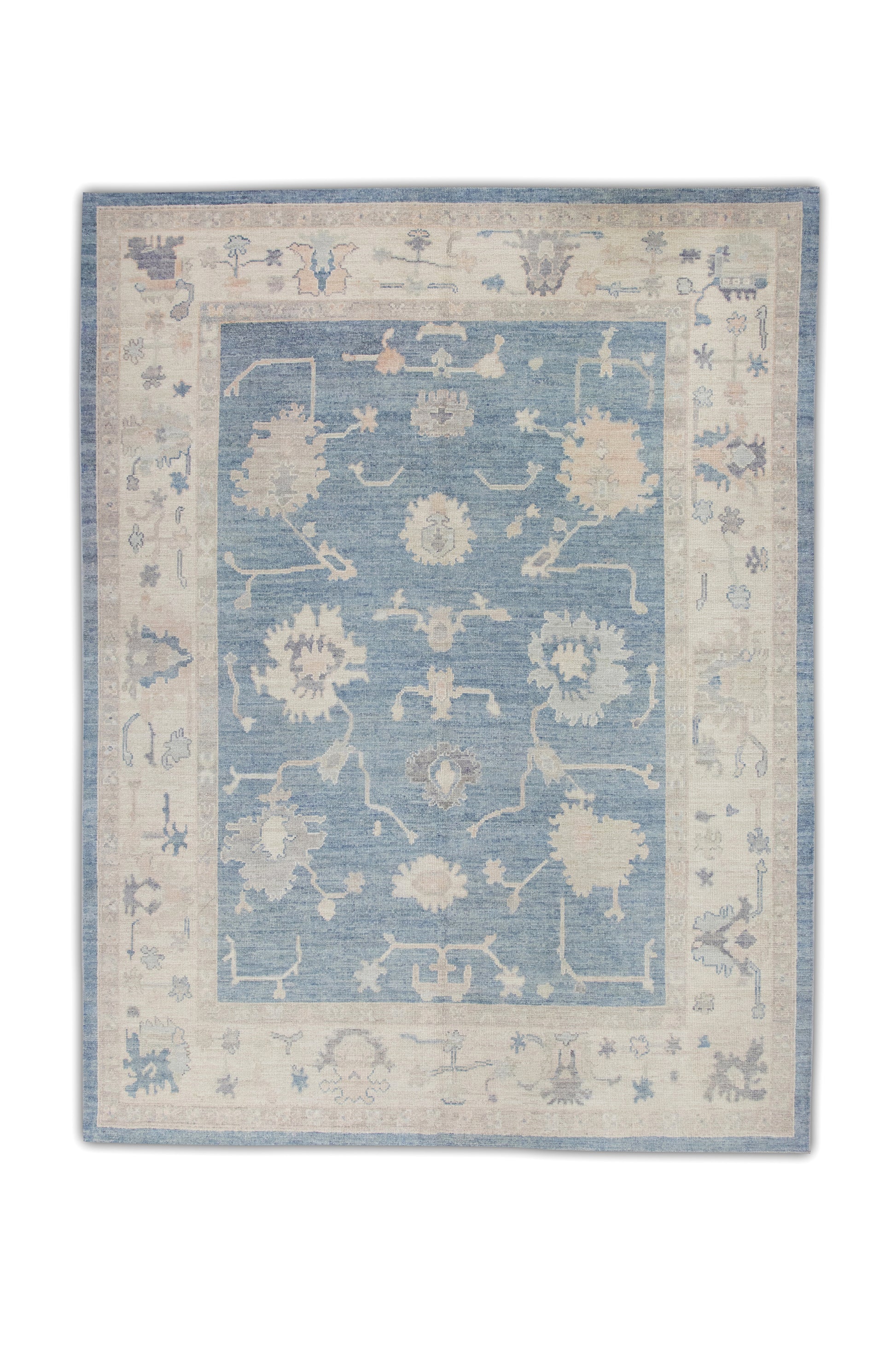 Turkish Oushak Rug 8'1" x 10'5" #6757