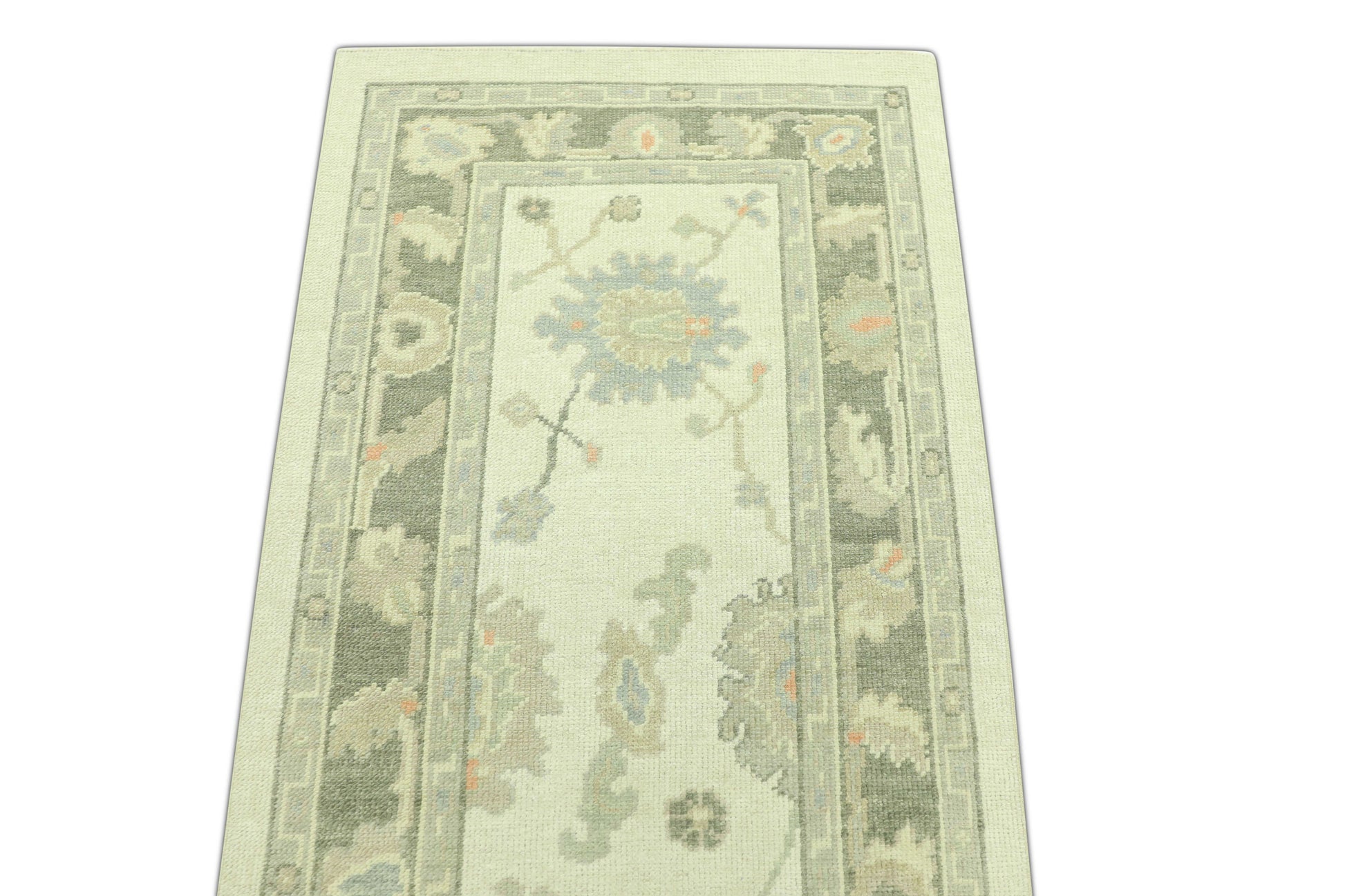 Turkish Oushak Rug 2'8" x 11'4" #613