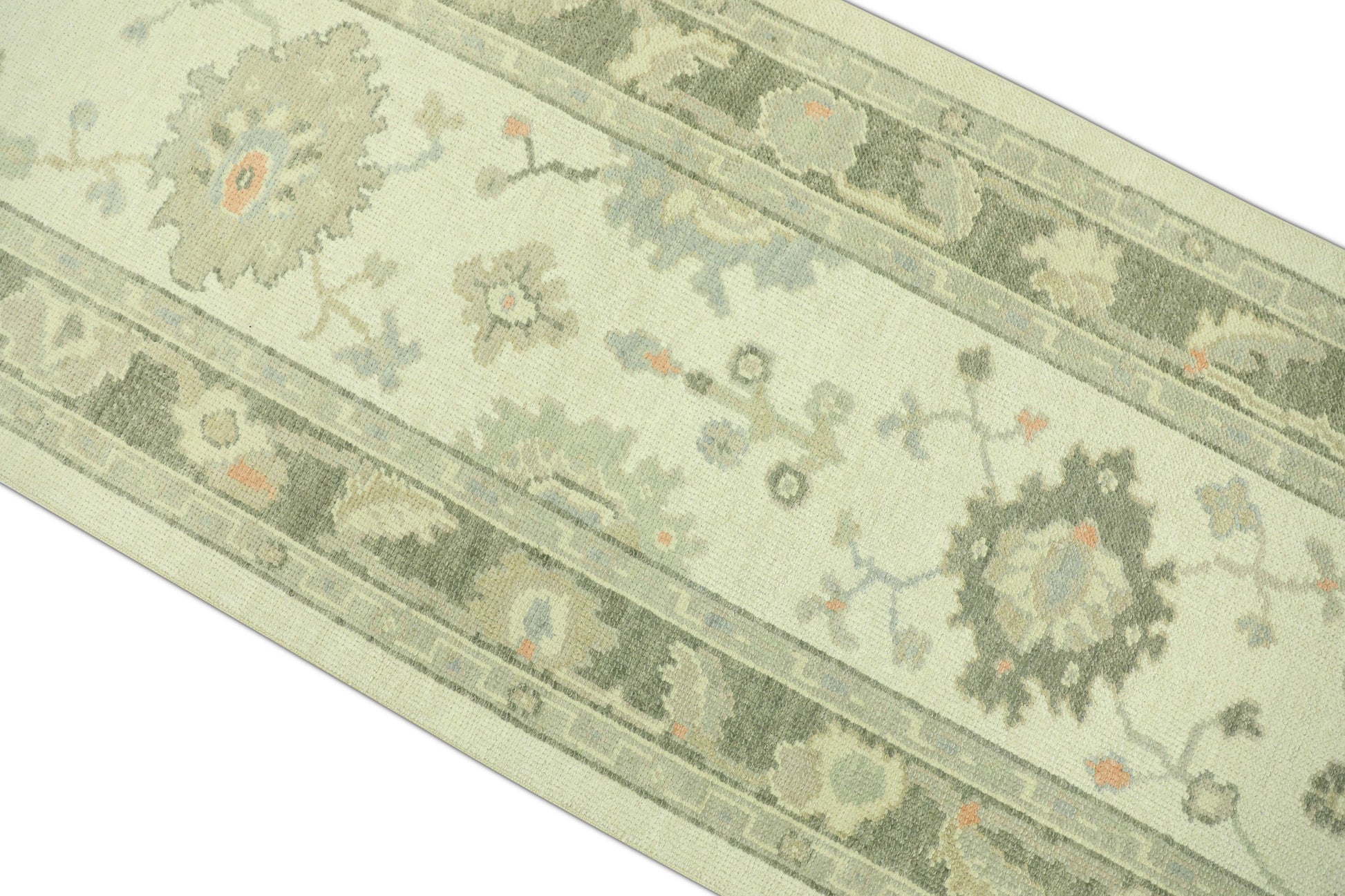 Turkish Oushak Rug 2'8" x 11'4" #613