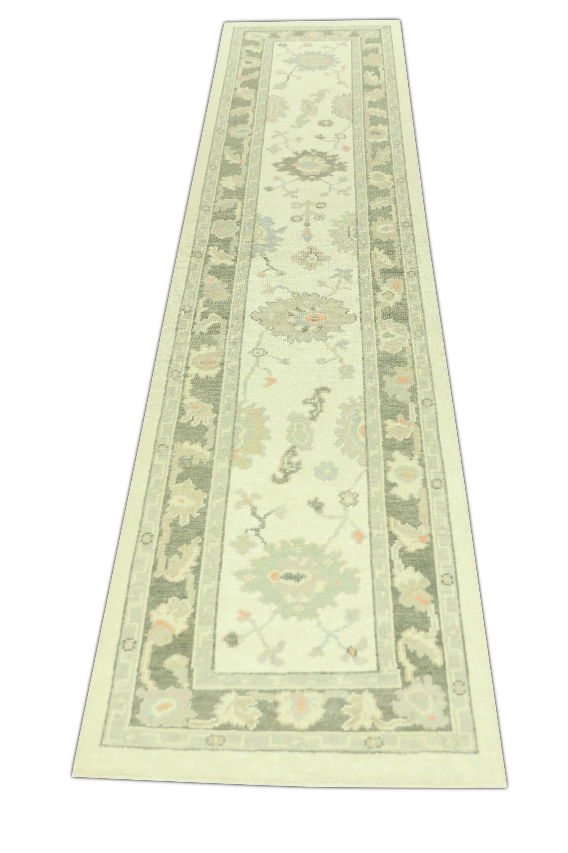 Turkish Oushak Rug 2'8" x 11'4" #613