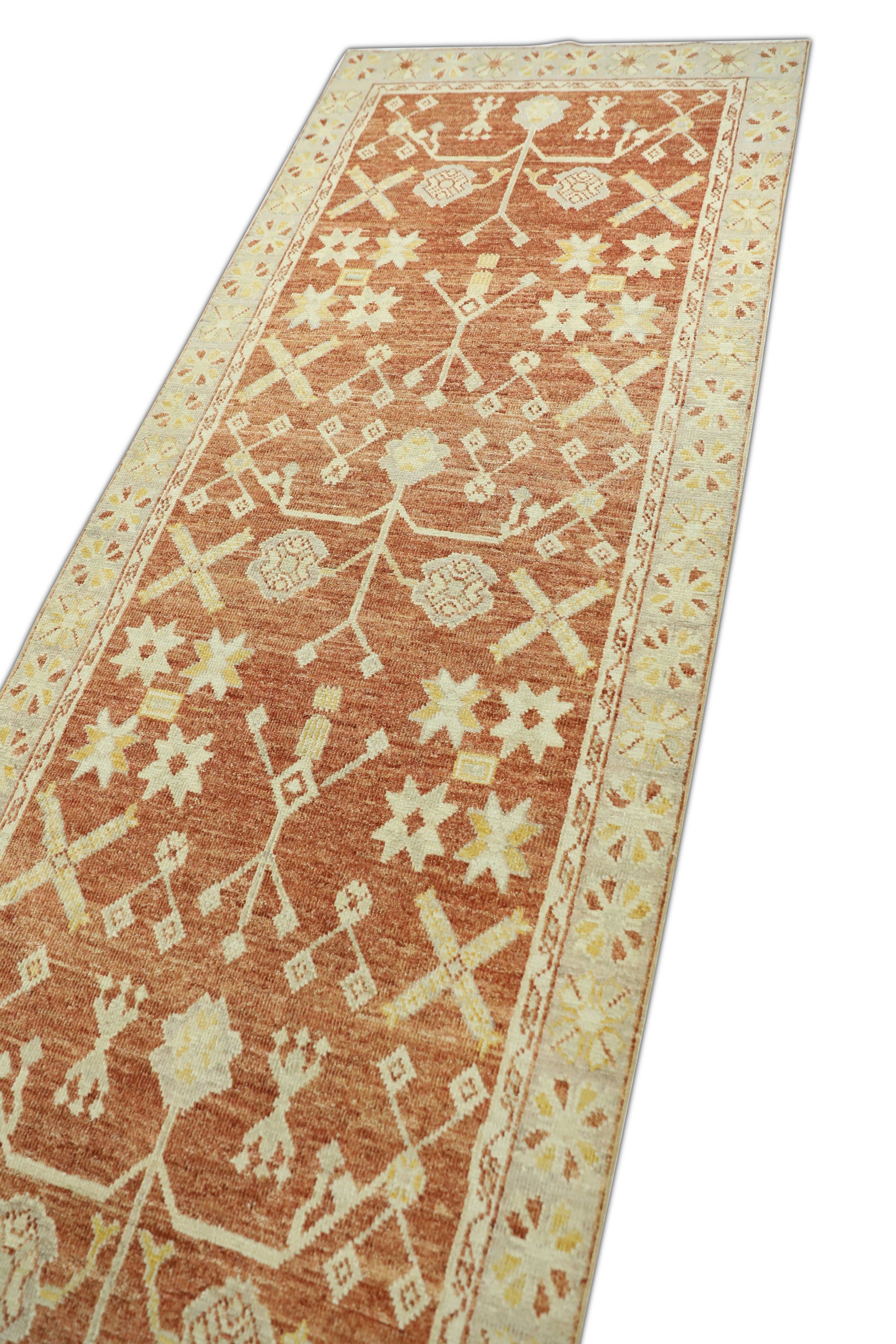 Turkish Oushak Rug 3'1" x 13'8" #584