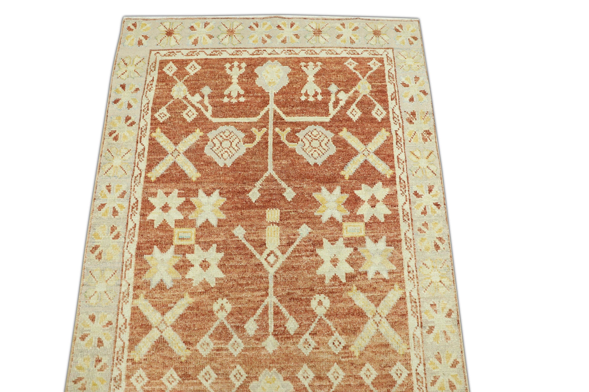 Turkish Oushak Rug 3'1" x 13'8" #584