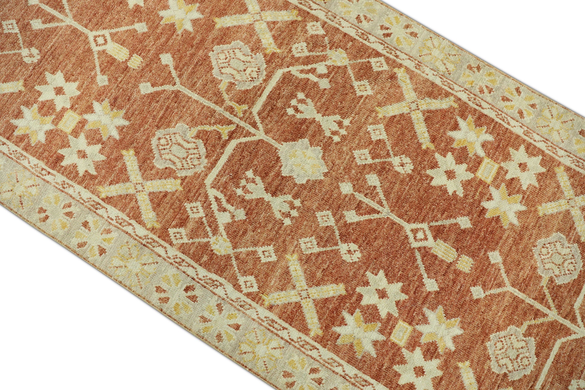 Turkish Oushak Rug 3'1" x 13'8" #584