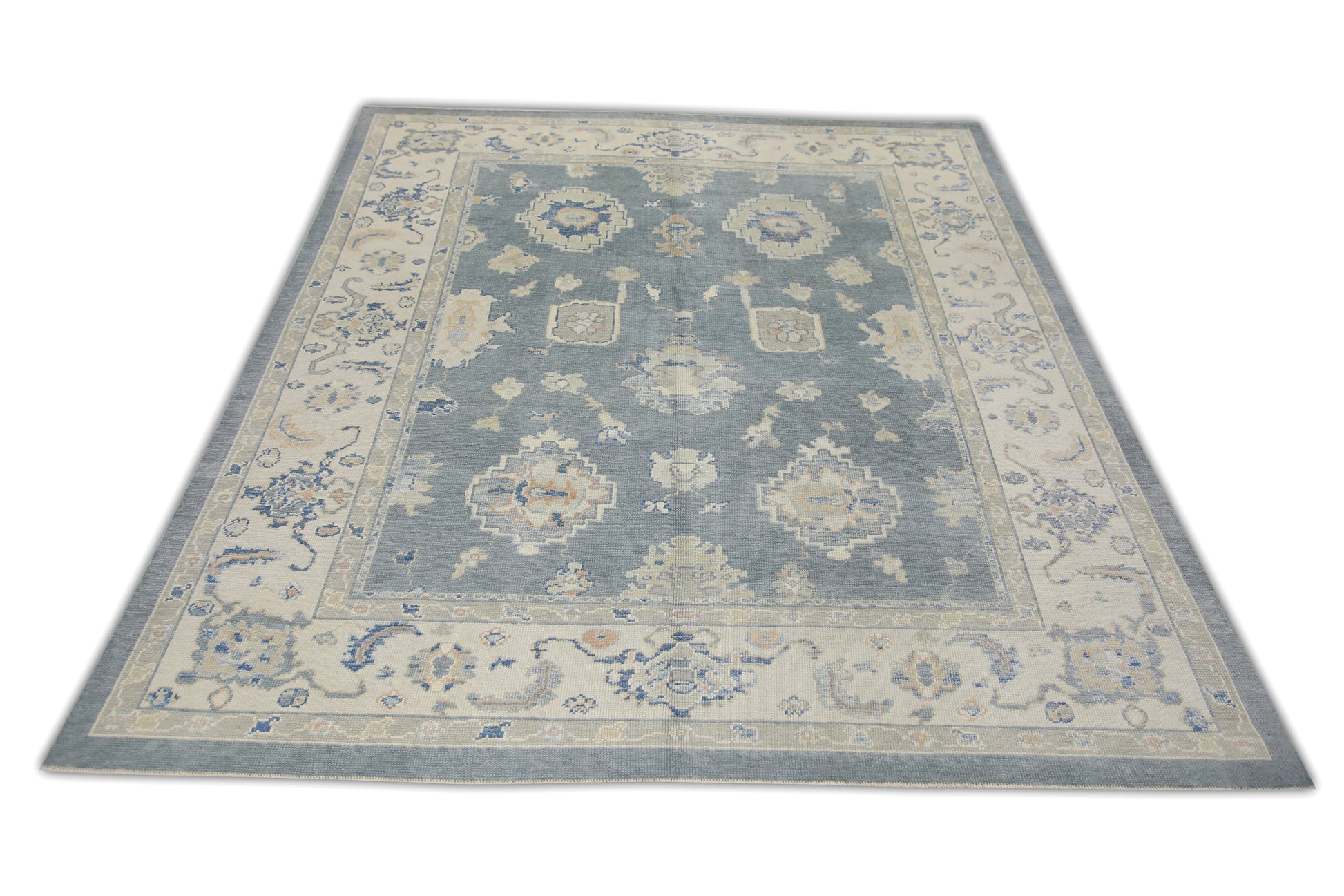 Turkish Oushak Rug 8' x 9'7" #7453
