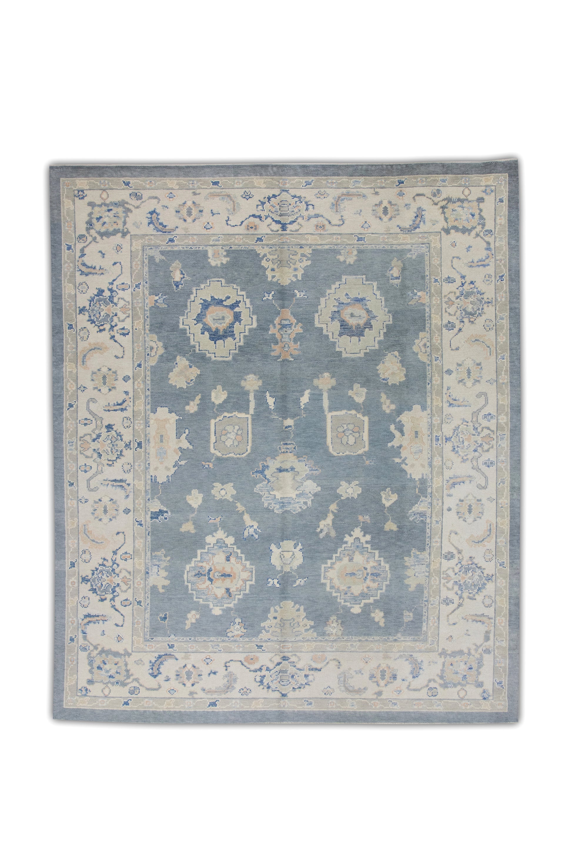 Turkish Oushak Rug 8' x 9'7" #7453
