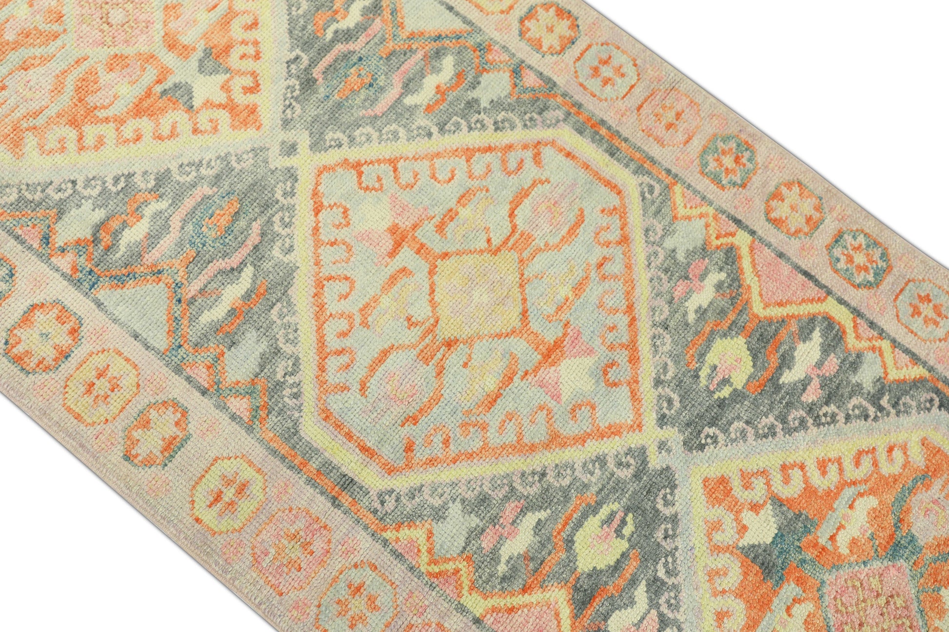 Turkish Oushak Rug 3' x 7'11" #1488
