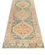 Turkish Oushak Rug 3' x 7'11" #1488