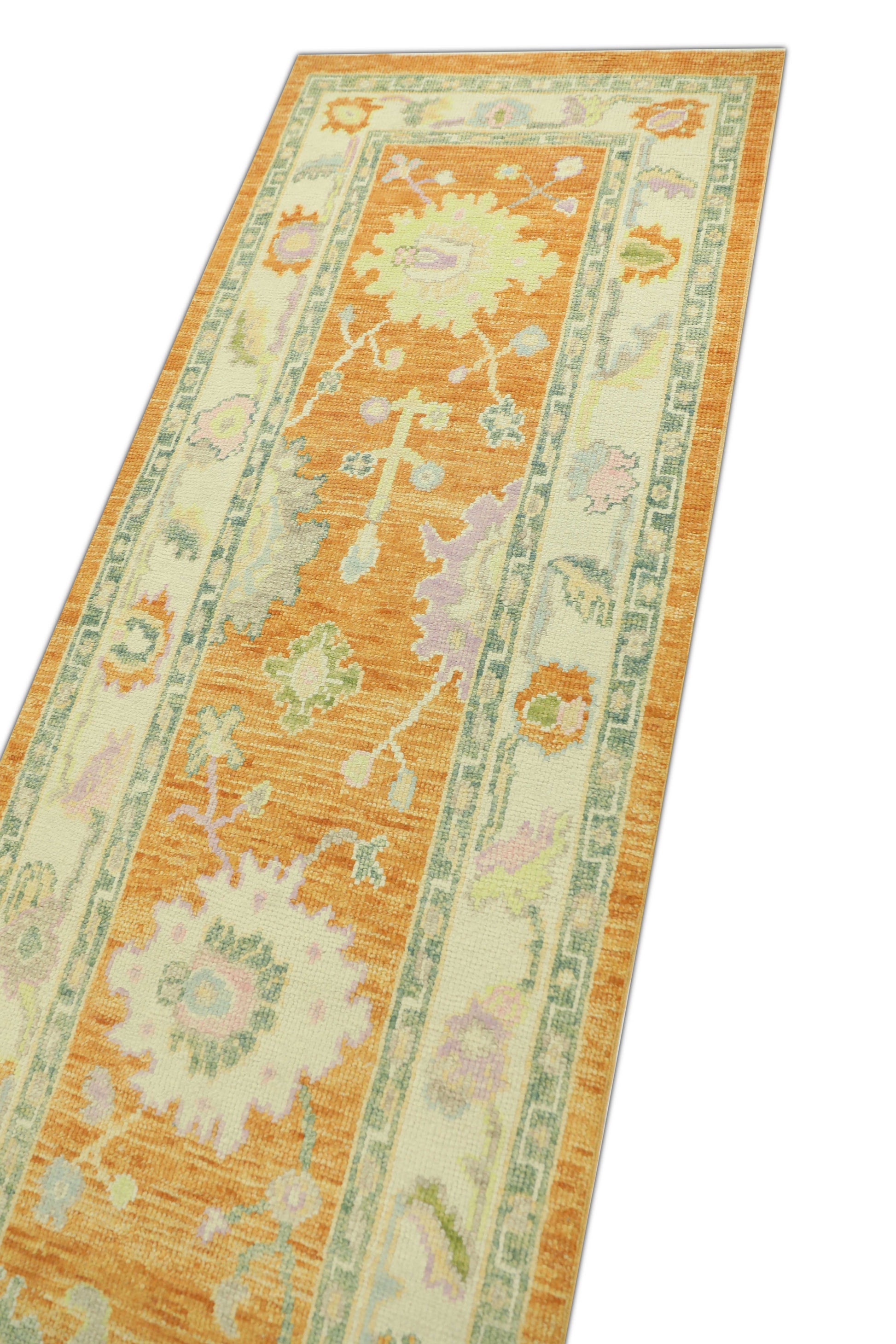 Turkish Oushak Rug 2'9" x 9'11" #699