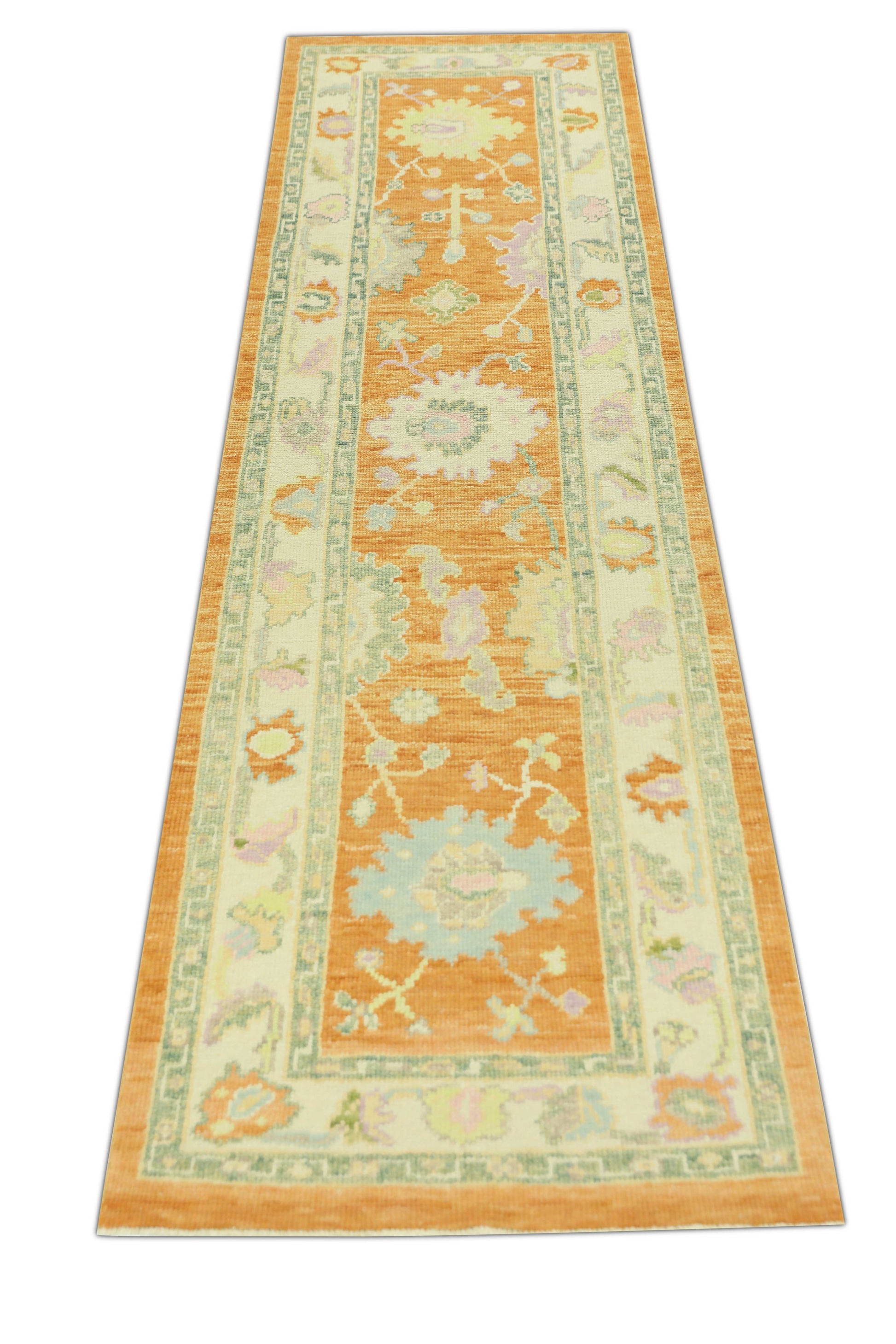 Turkish Oushak Rug 2'9" x 9'11" #699