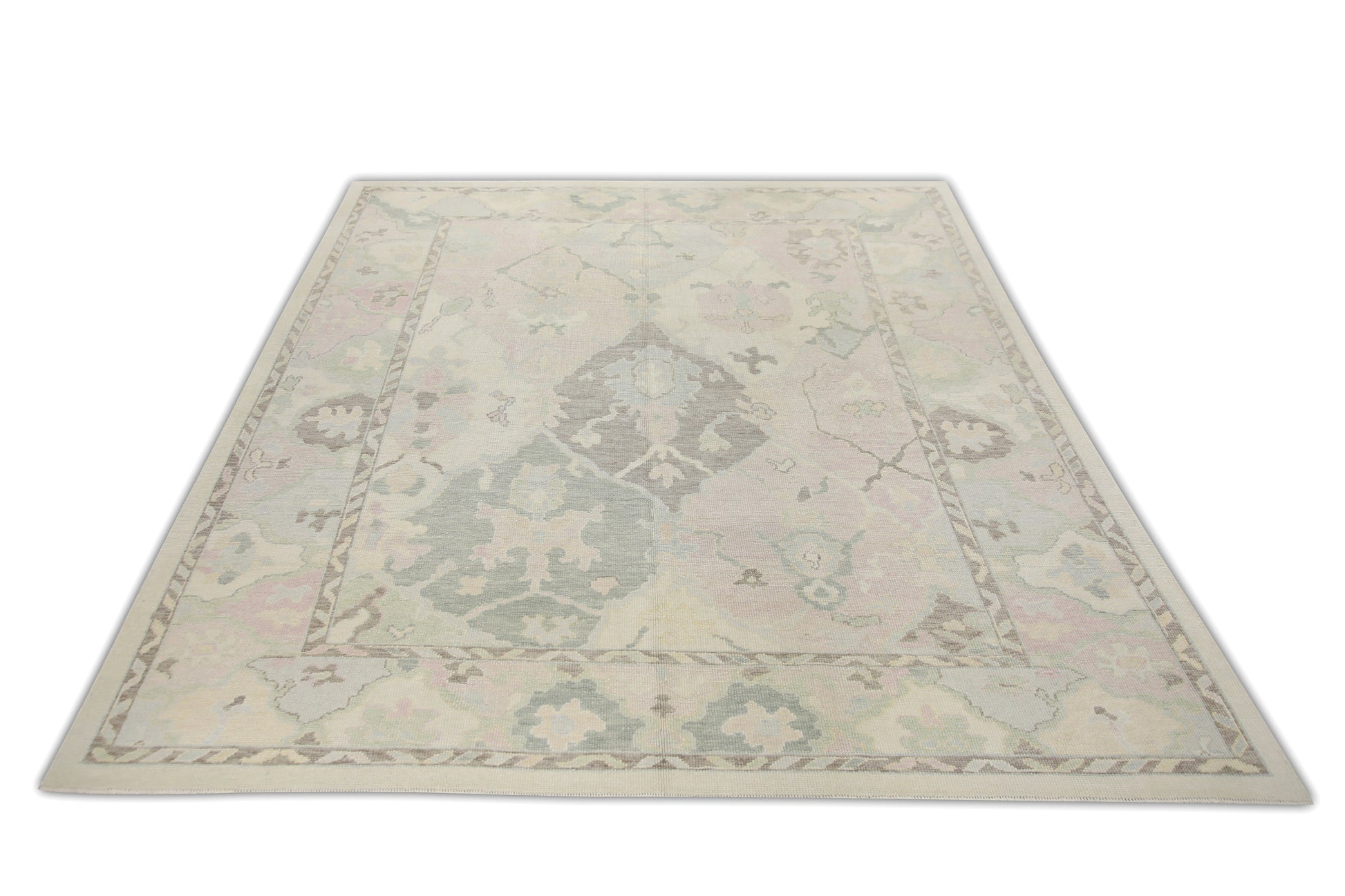 Turkish Oushak Rug 8'1" x 9'11" #7200