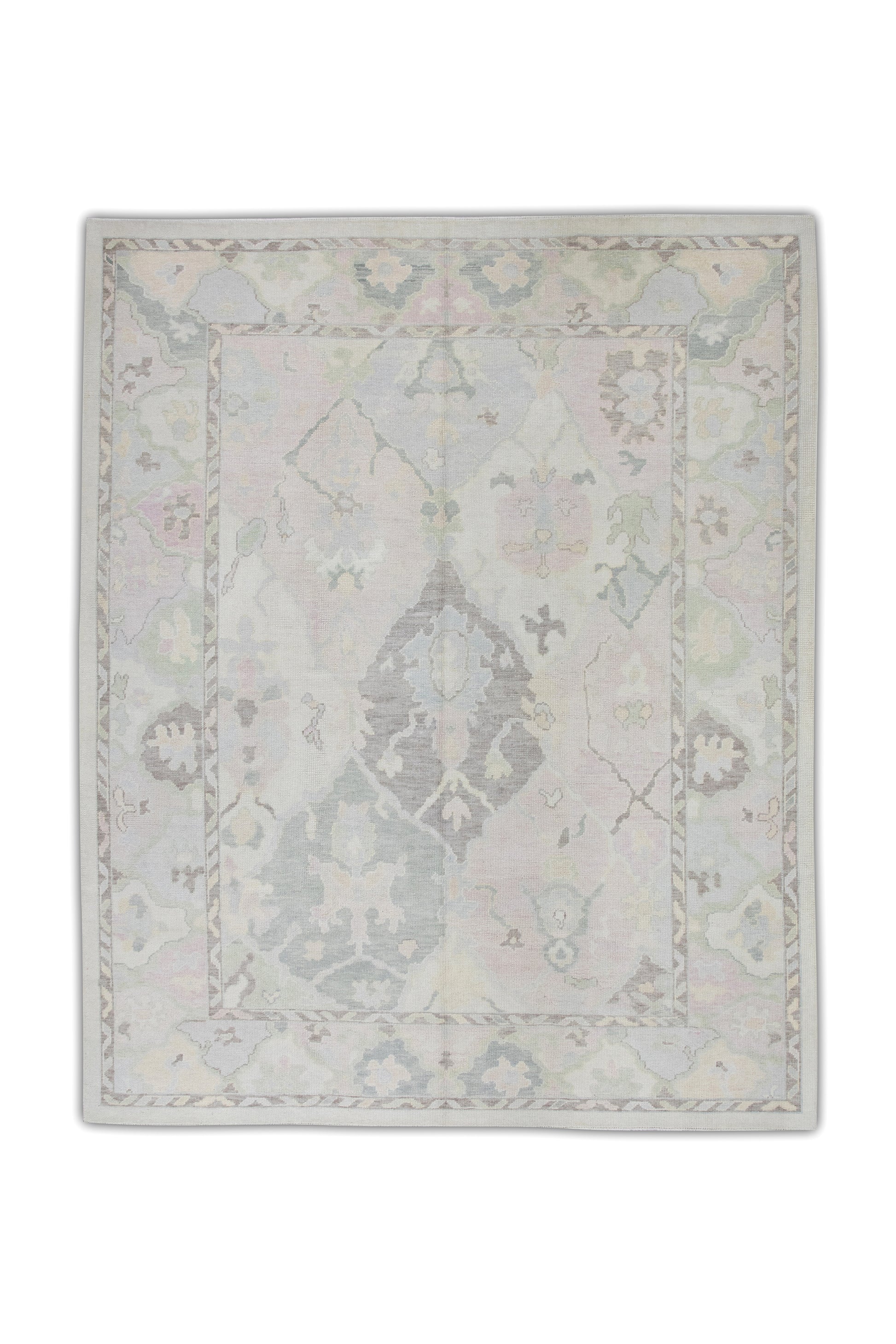 Turkish Oushak Rug 8'1" x 9'11" #7200
