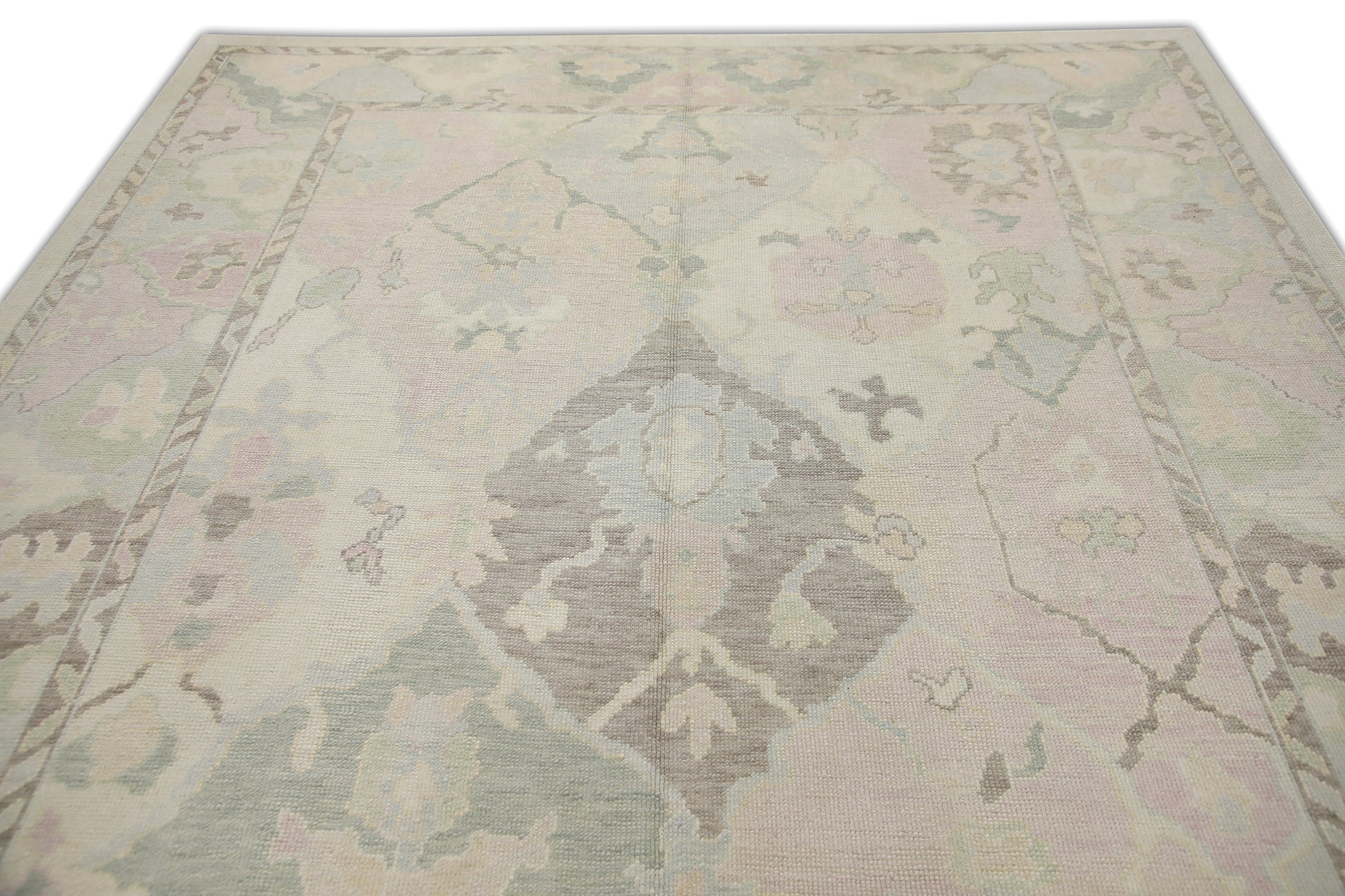 Turkish Oushak Rug 8'1" x 9'11" #7200