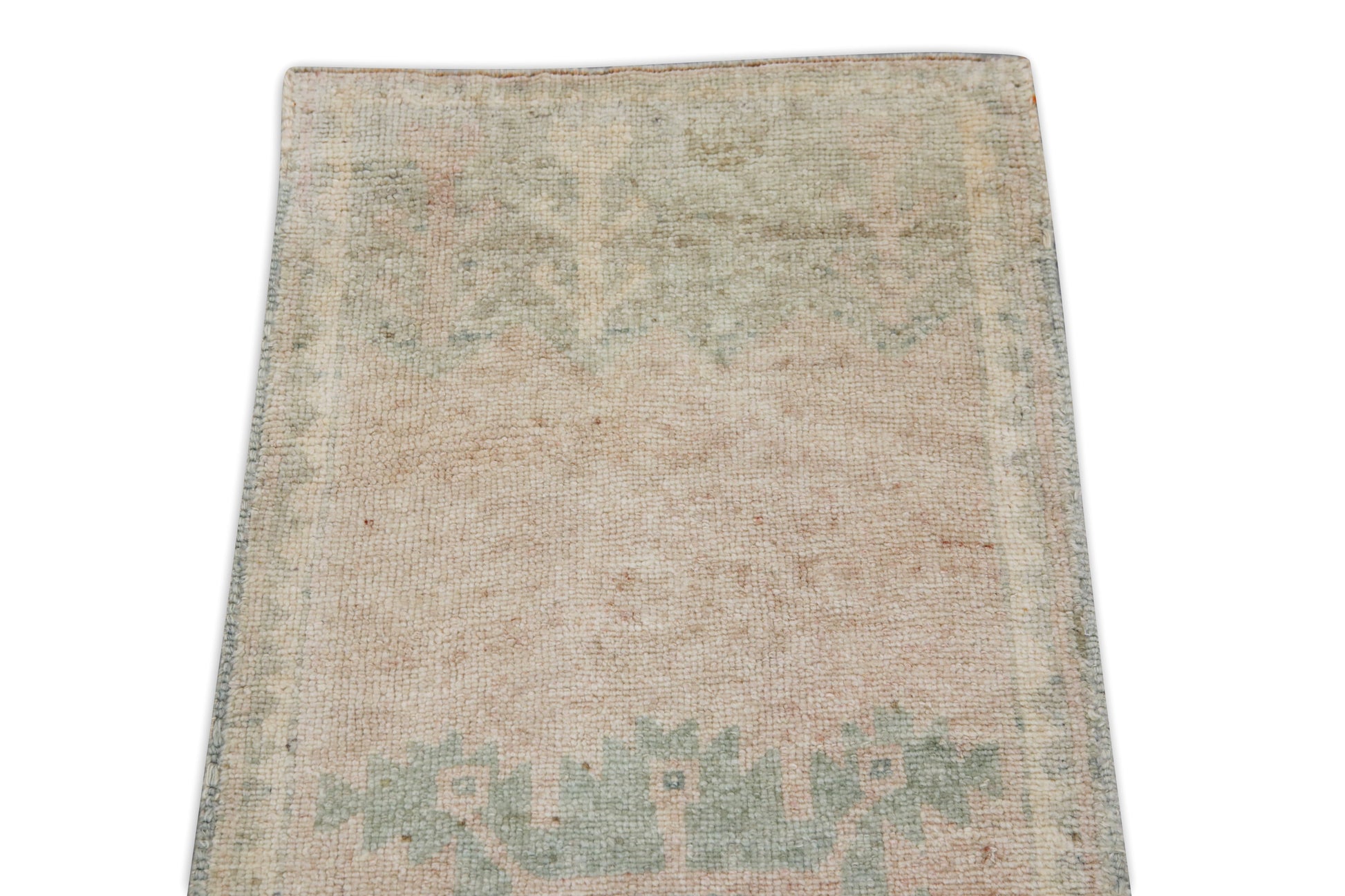 Oriental Hand Knotted Vintage Turkish Mini Rug 1'6" x 3'8" #8742