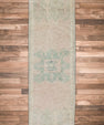 Oriental Hand Knotted Vintage Turkish Mini Rug 1'6" x 3'8" #8742