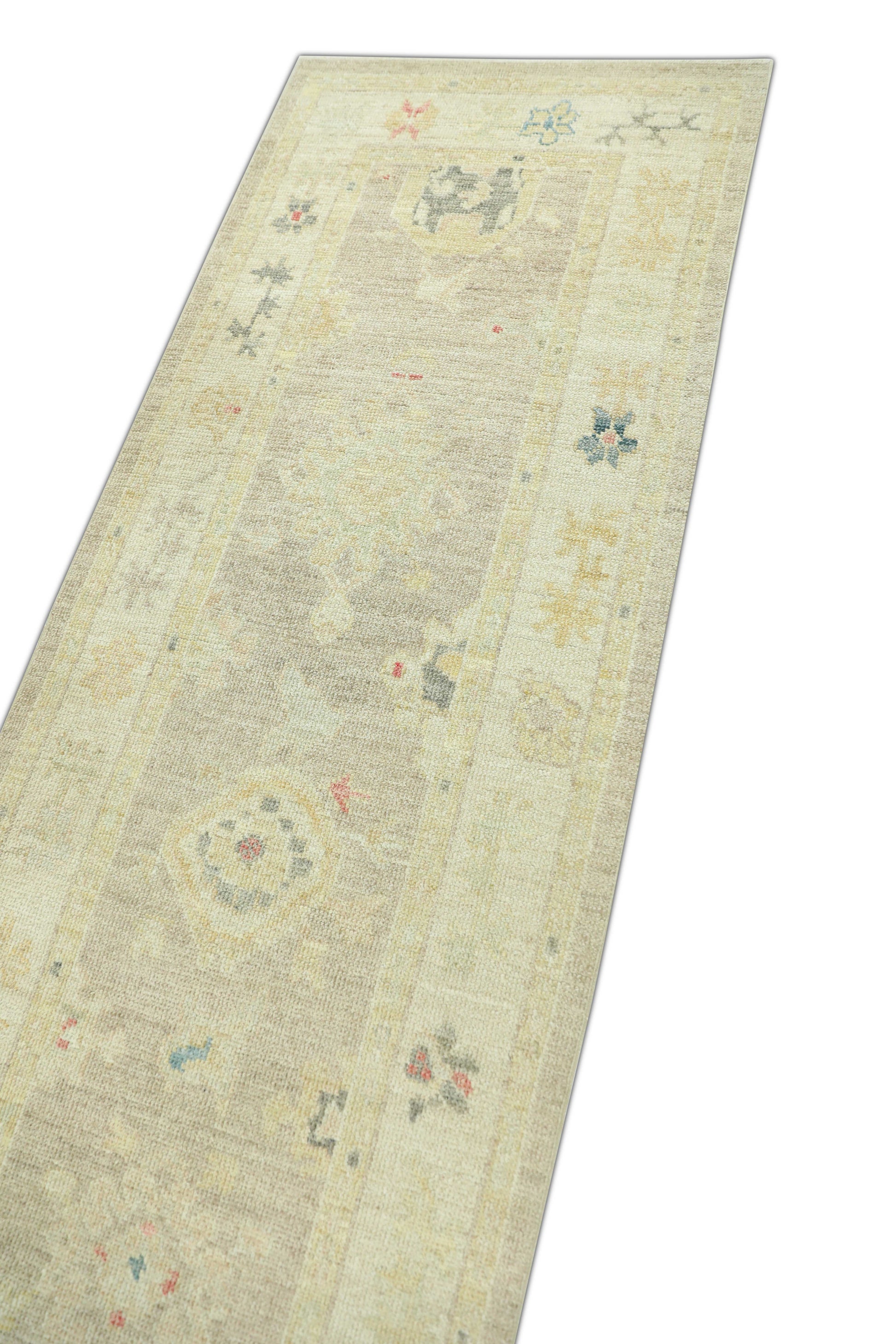Turkish Oushak Rug 2'7" x 10'4" #1538