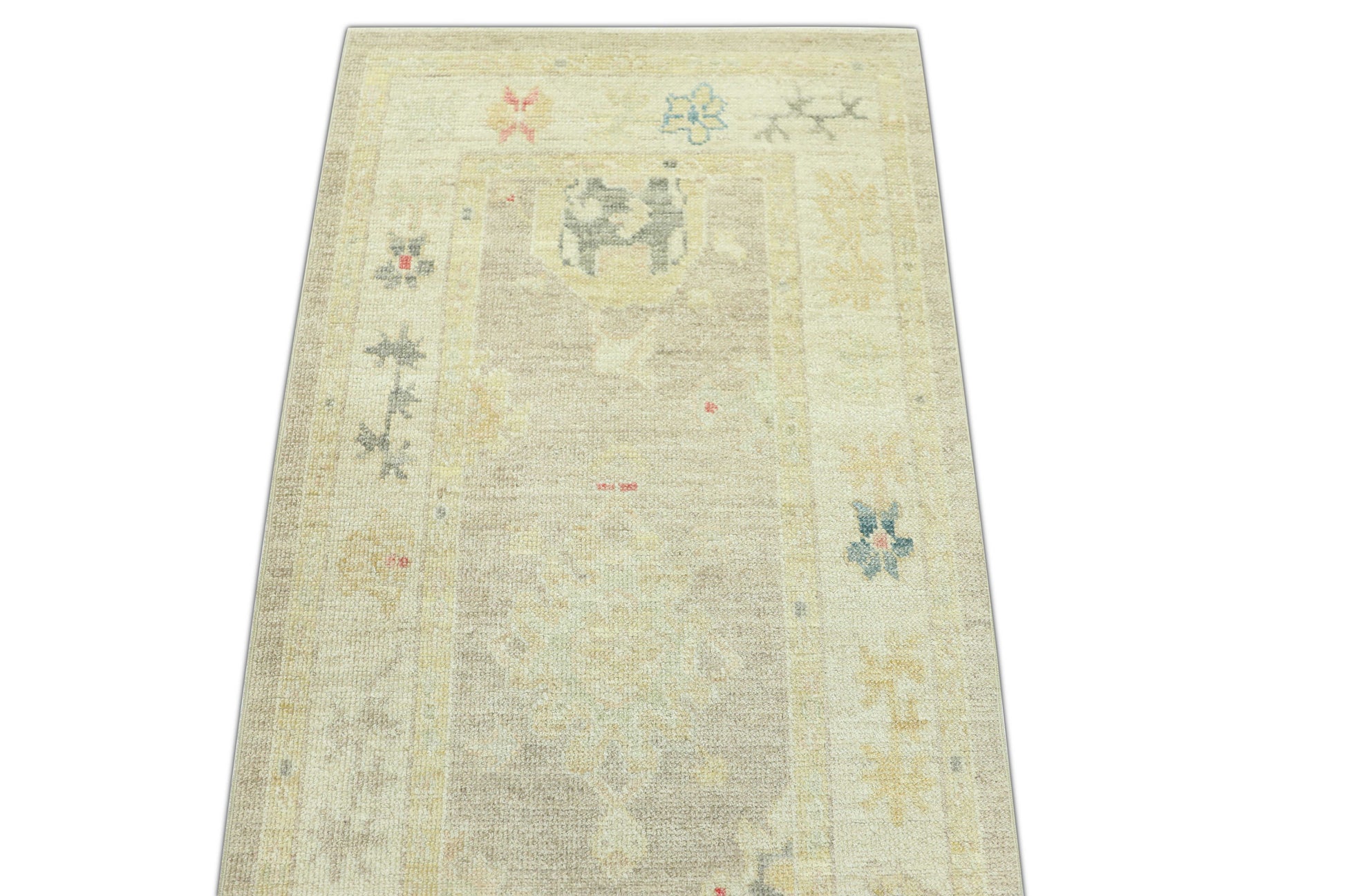 Turkish Oushak Rug 2'7" x 10'4" #1538