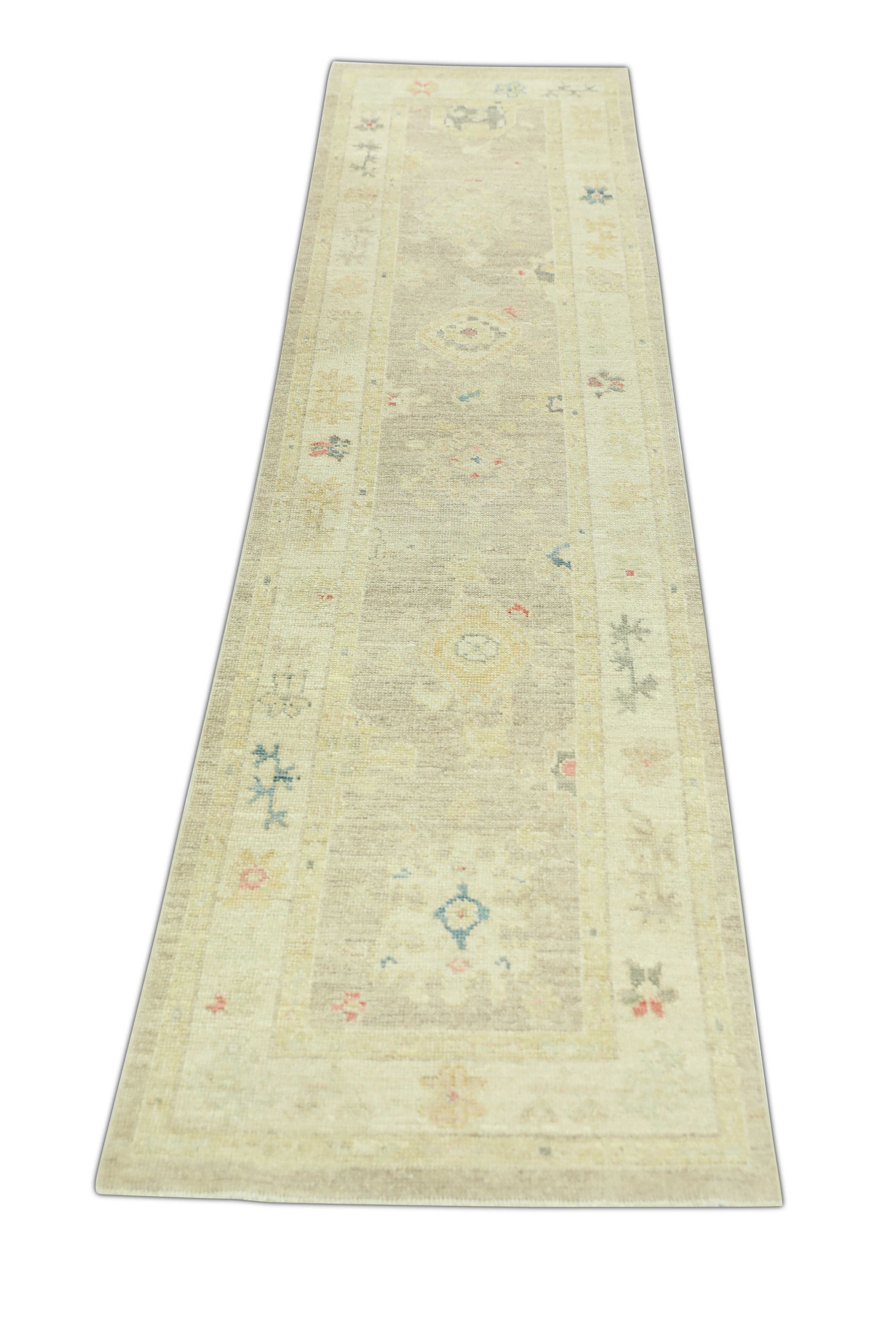 Turkish Oushak Rug 2'7" x 10'4" #1538