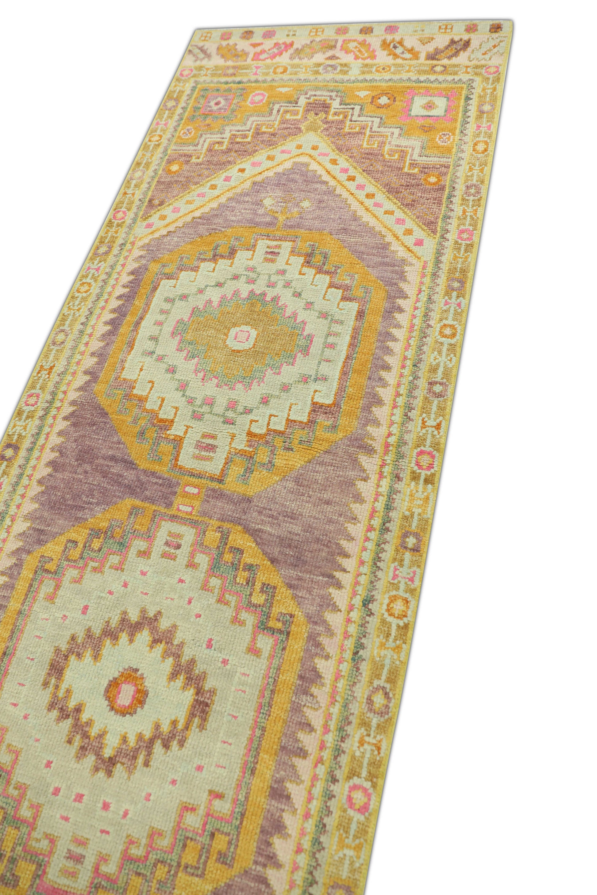 Turkish Oushak Rug 2'10" x 13'6" #663