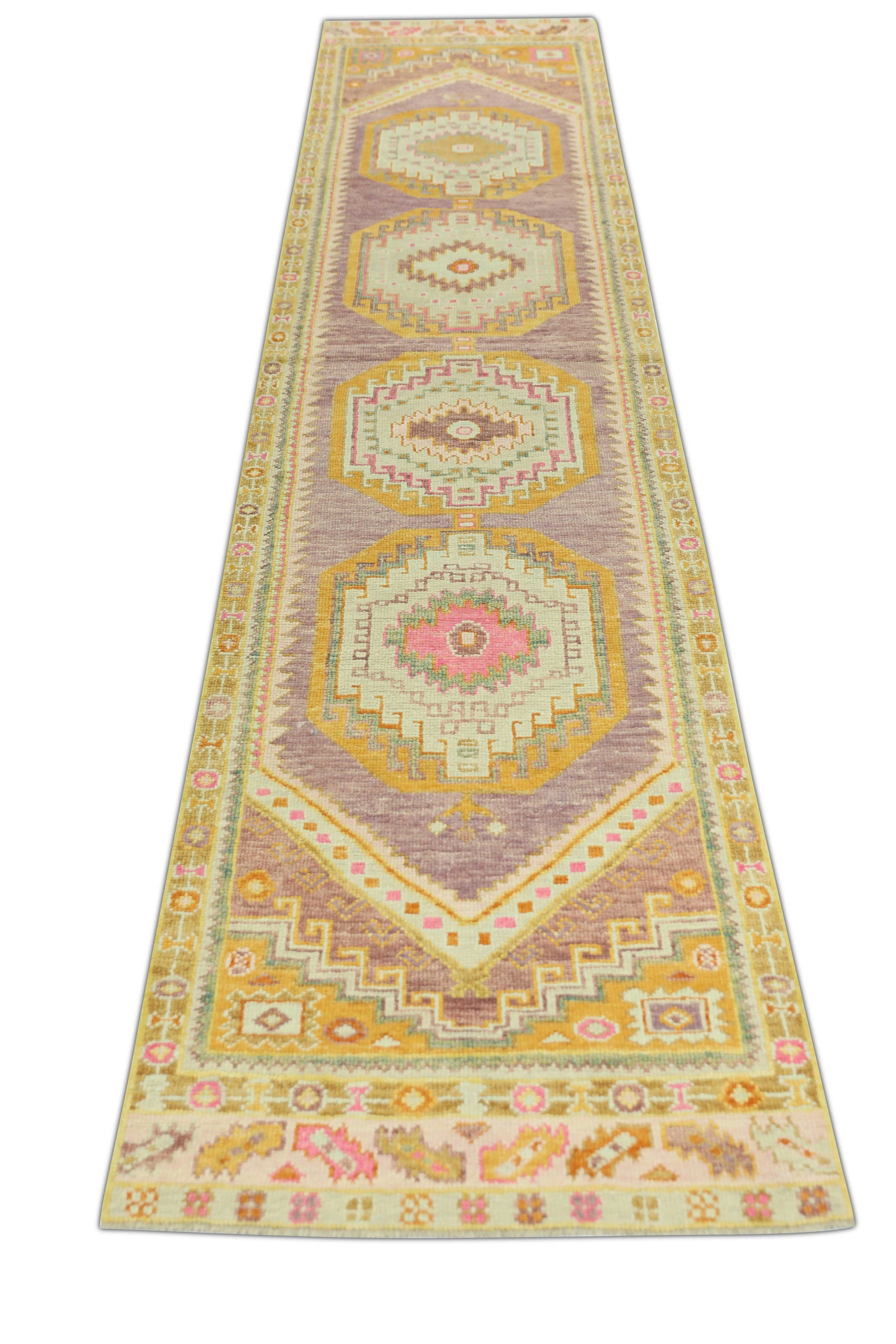 Turkish Oushak Rug 2'10" x 13'6" #663