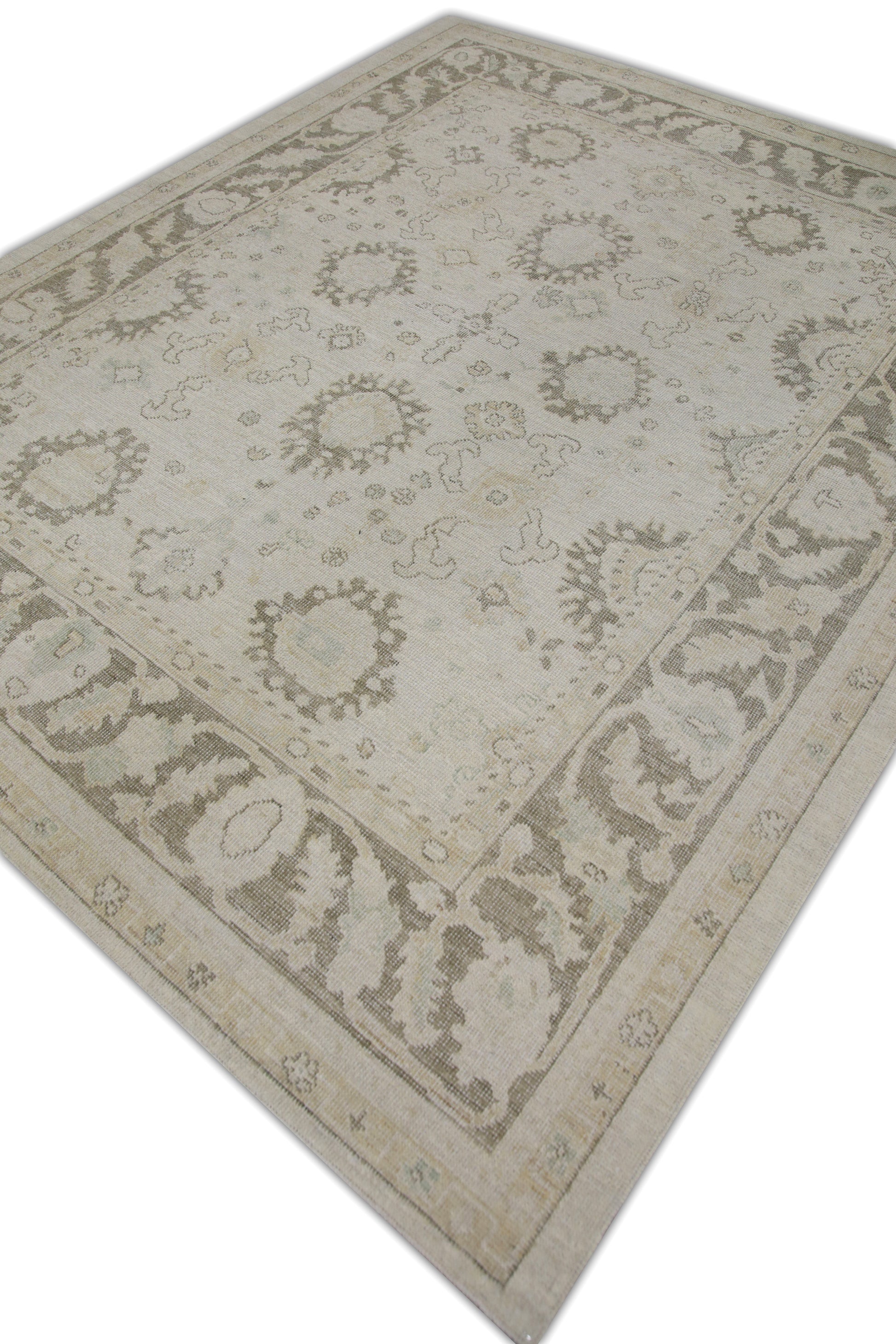 Turkish Oushak Rug 8'1" x 9'10" #7401