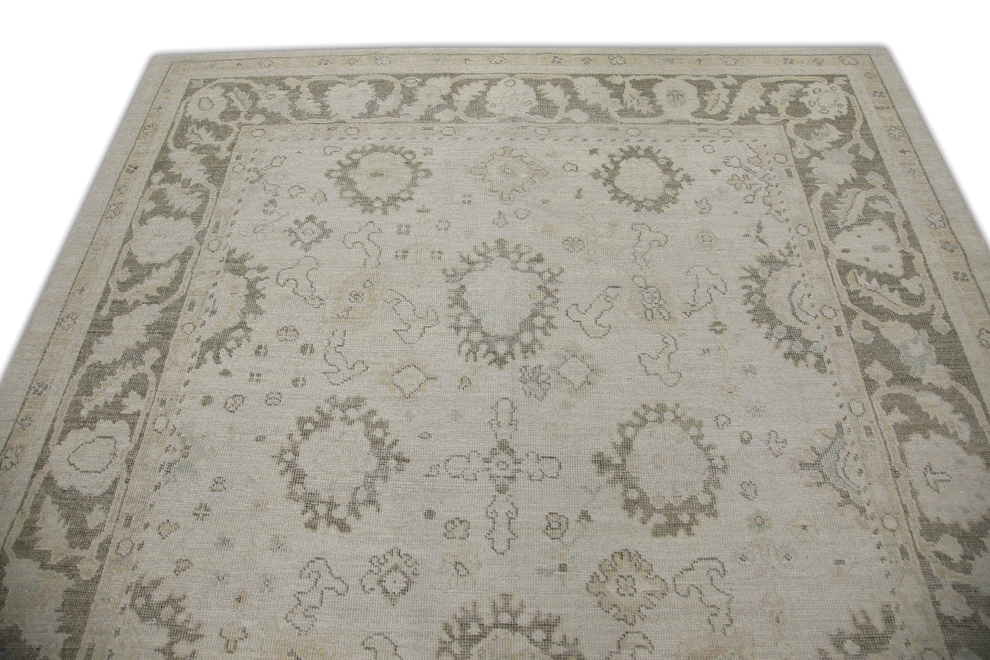 Turkish Oushak Rug 8'1" x 9'10" #7401