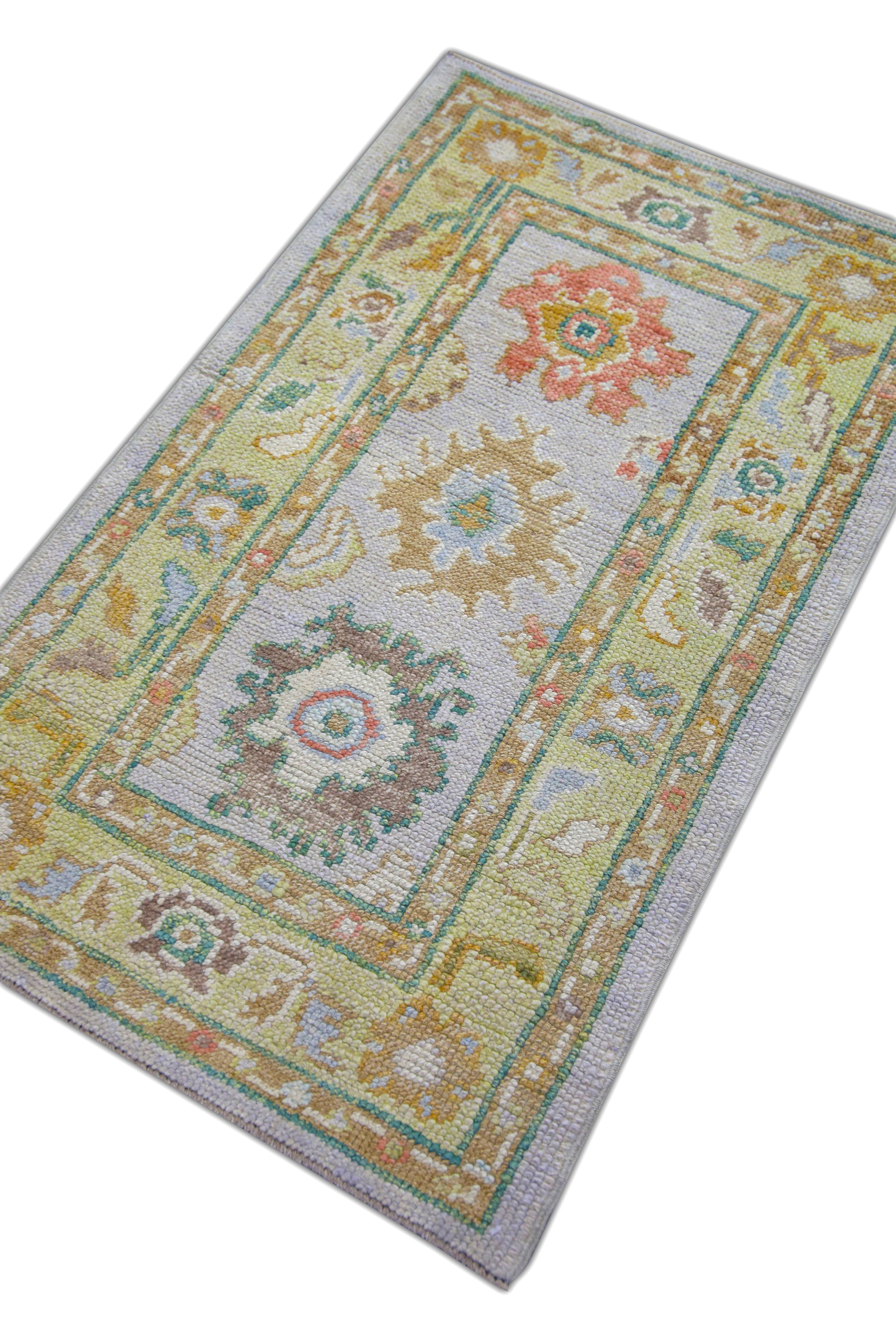 Turkish Oushak Rug 2'2" x 3'6" #6035